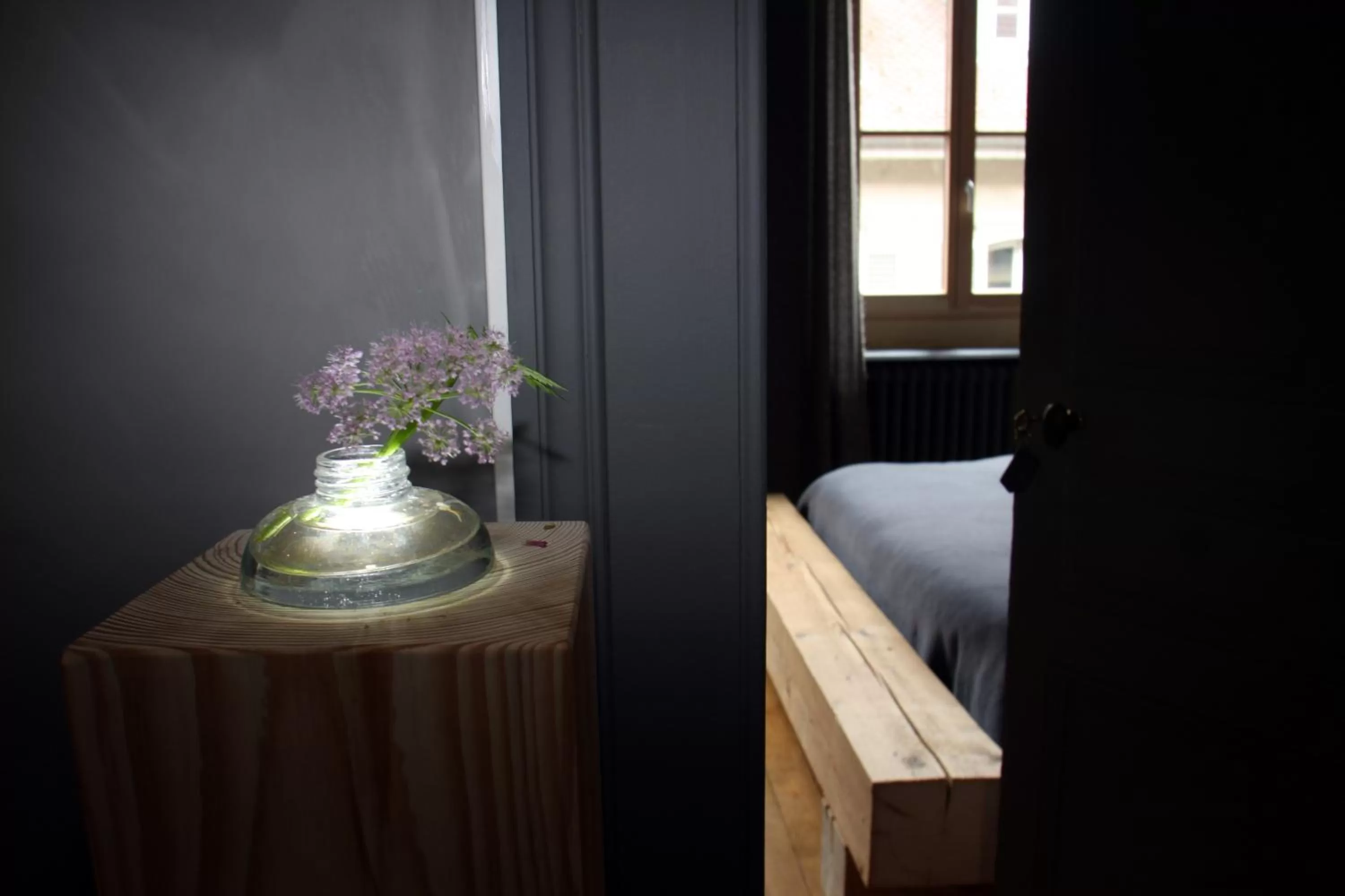 Decorative detail, Bed in La Maison d'A Côté