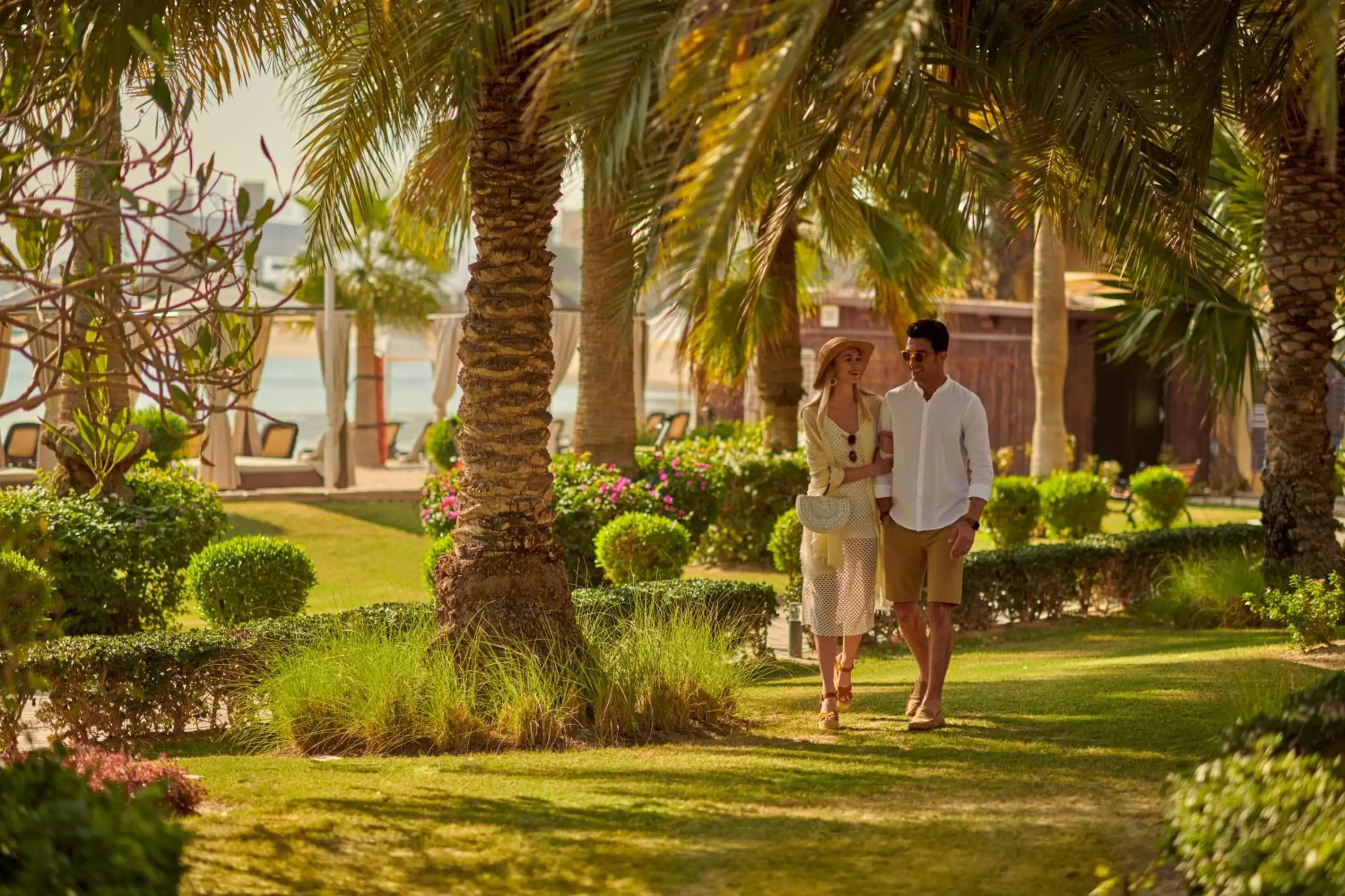 People, Garden in Grand Hyatt Doha Hotel & Villas