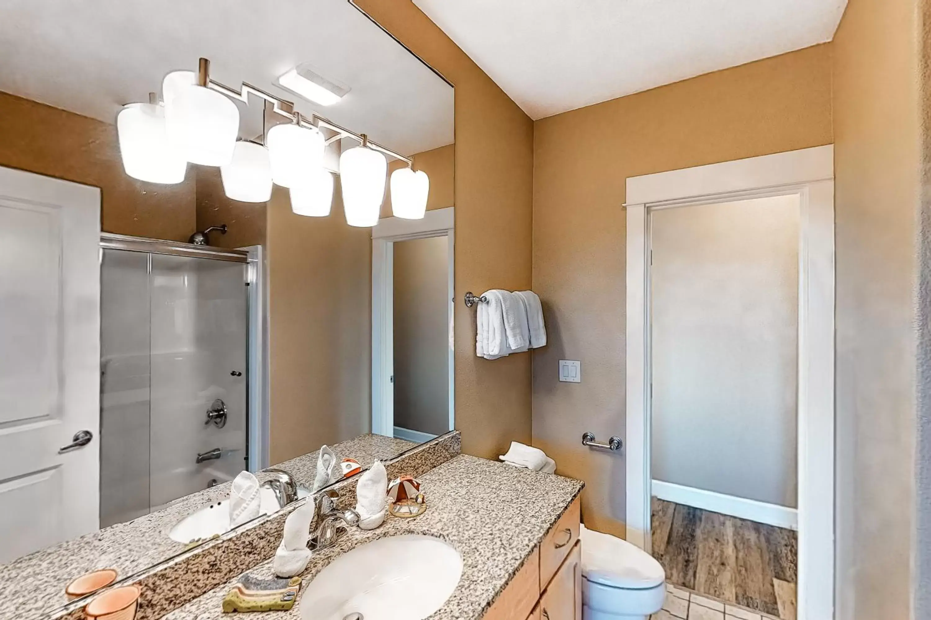 Bathroom in Oceanfront Contemporary