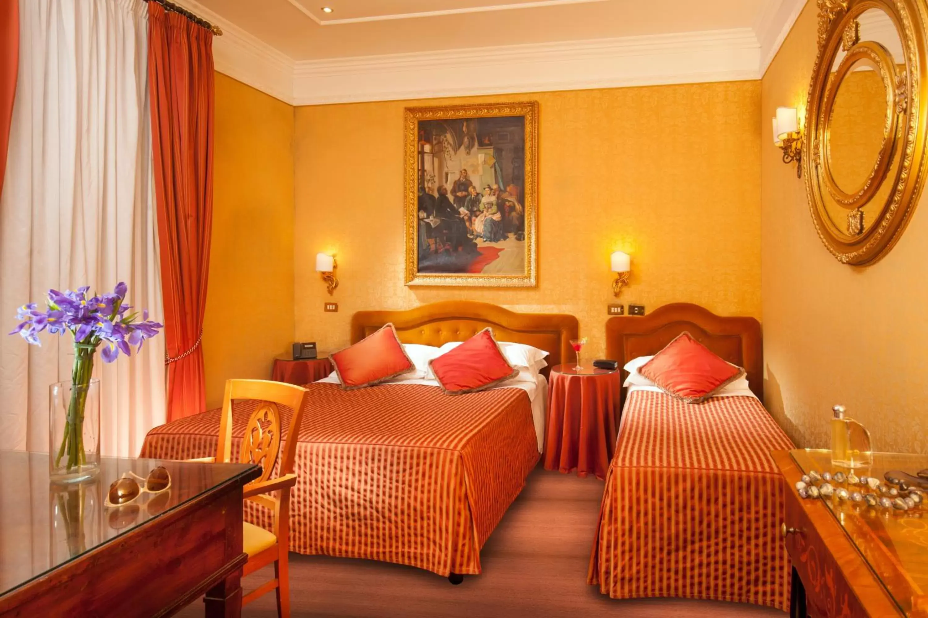 Bed in Hotel Morgana