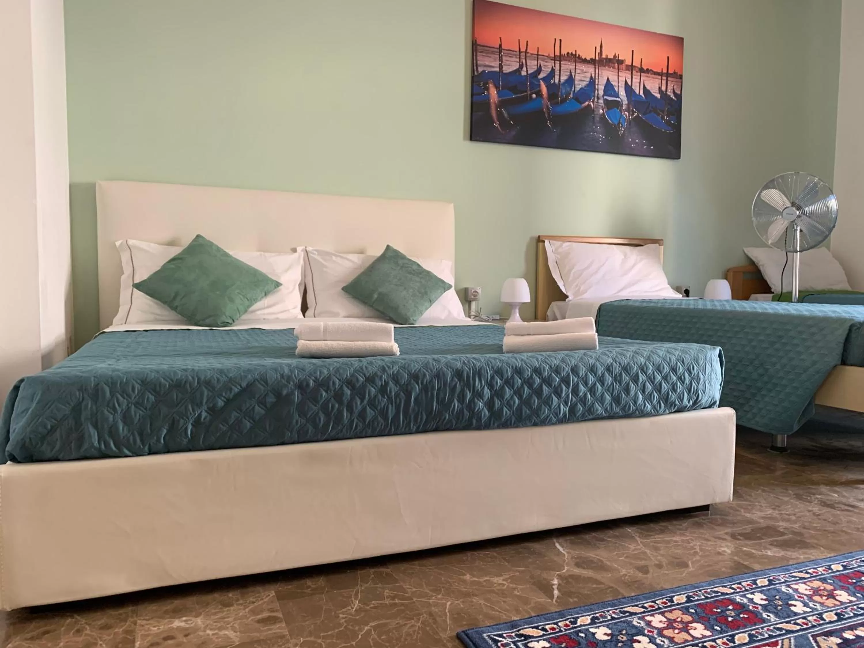 Bed in VENICE NIGHT APPARTMENT