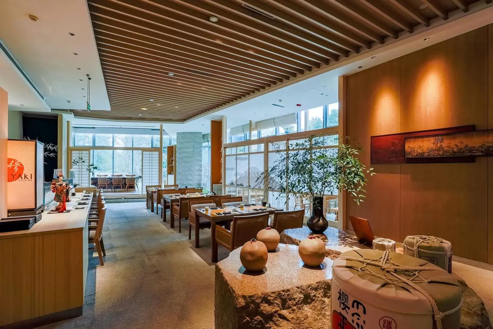 Restaurant/Places to Eat in Pan Pacific Serviced Suites Ningbo
