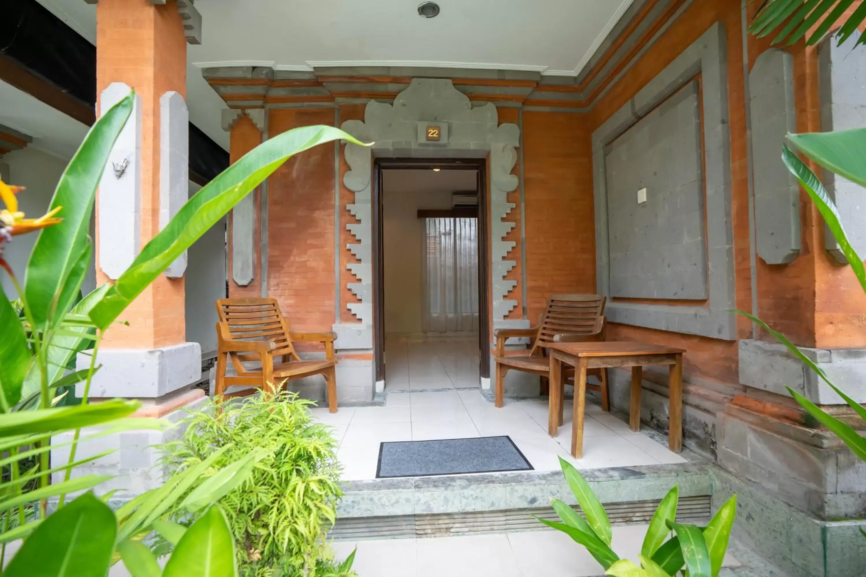 Facade/entrance in Sinar Bali Hotel