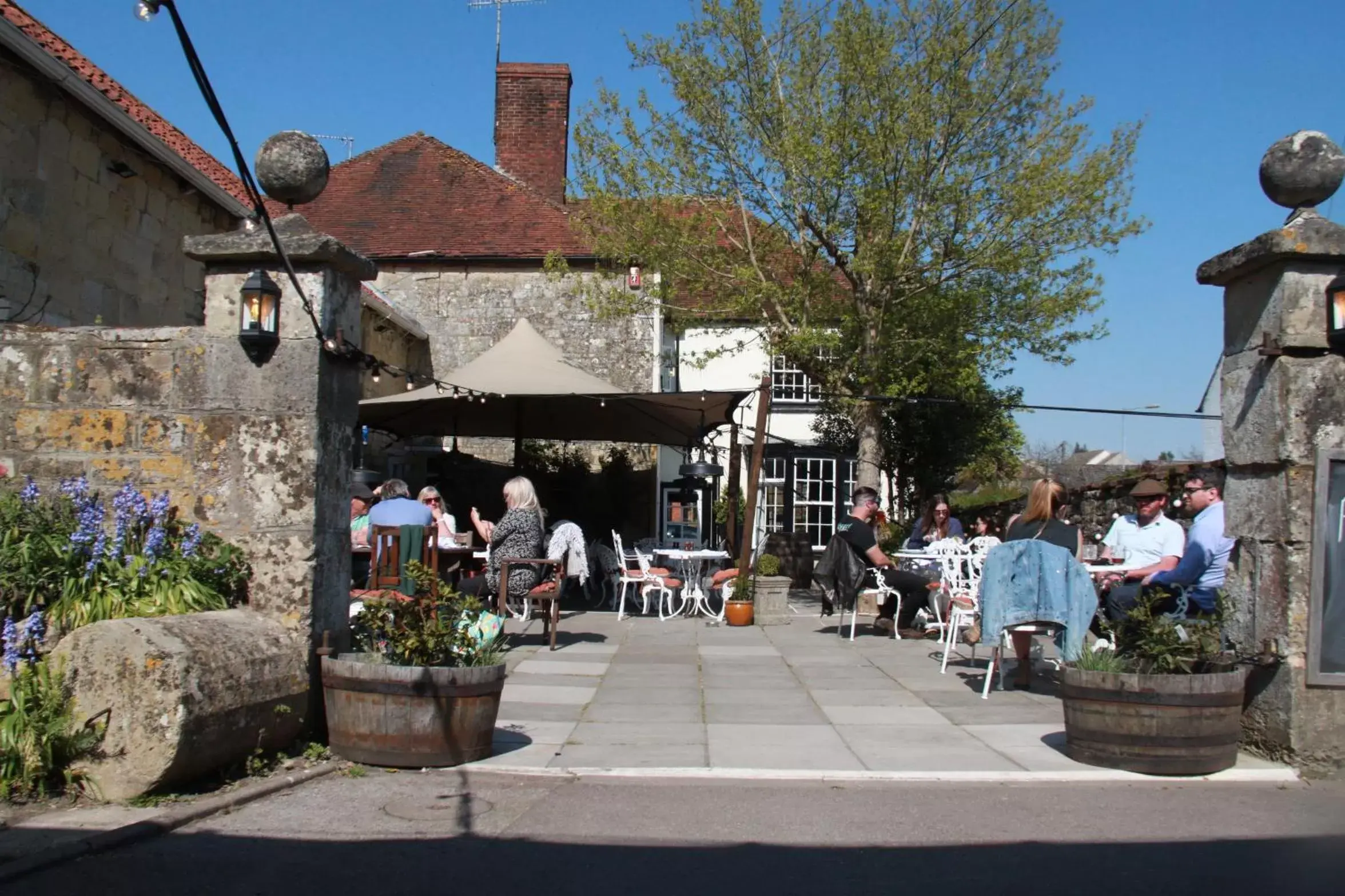 Garden in The Grosvenor Arms