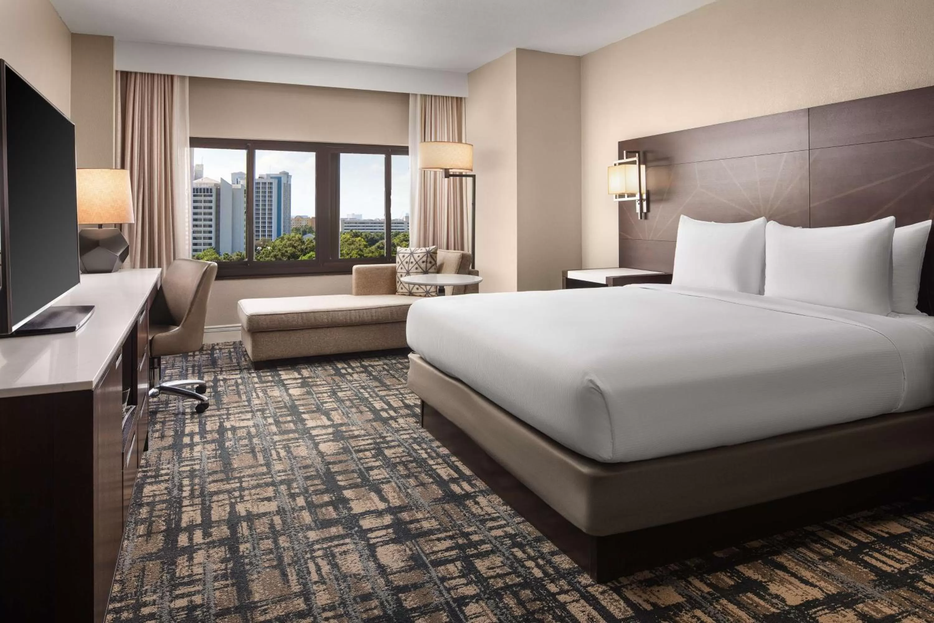 Bedroom, Bed in Hilton Orlando Lake Buena Vista - Disney Springs™ Area