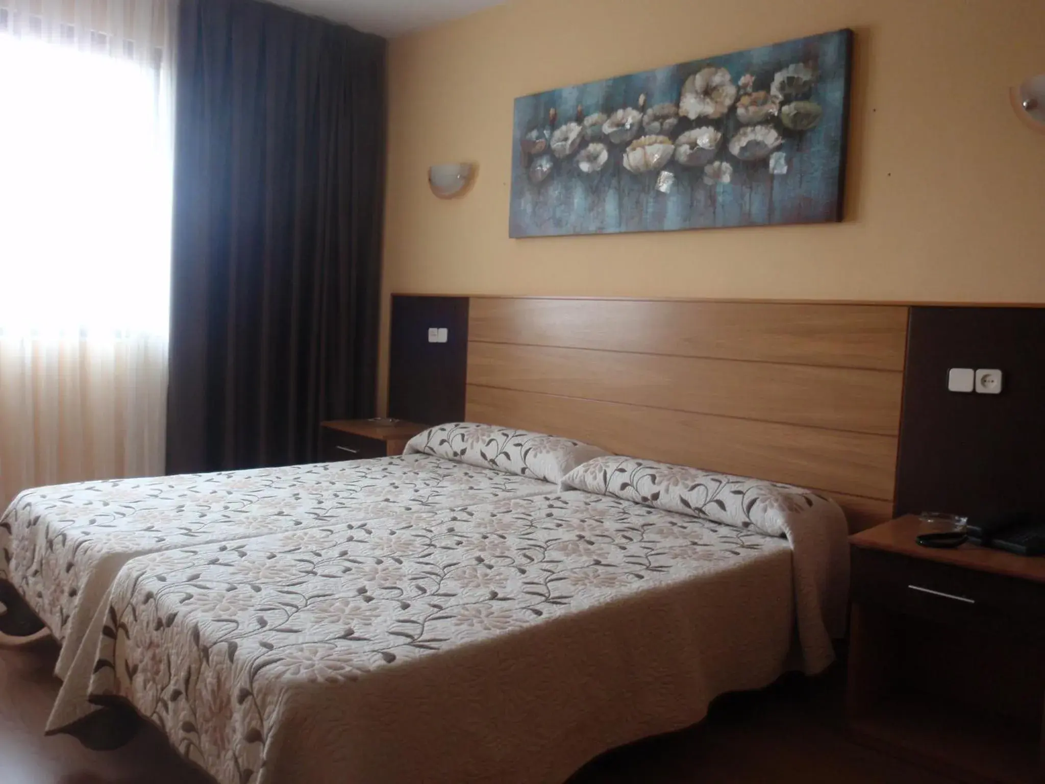 Bed in Hotel Piedra