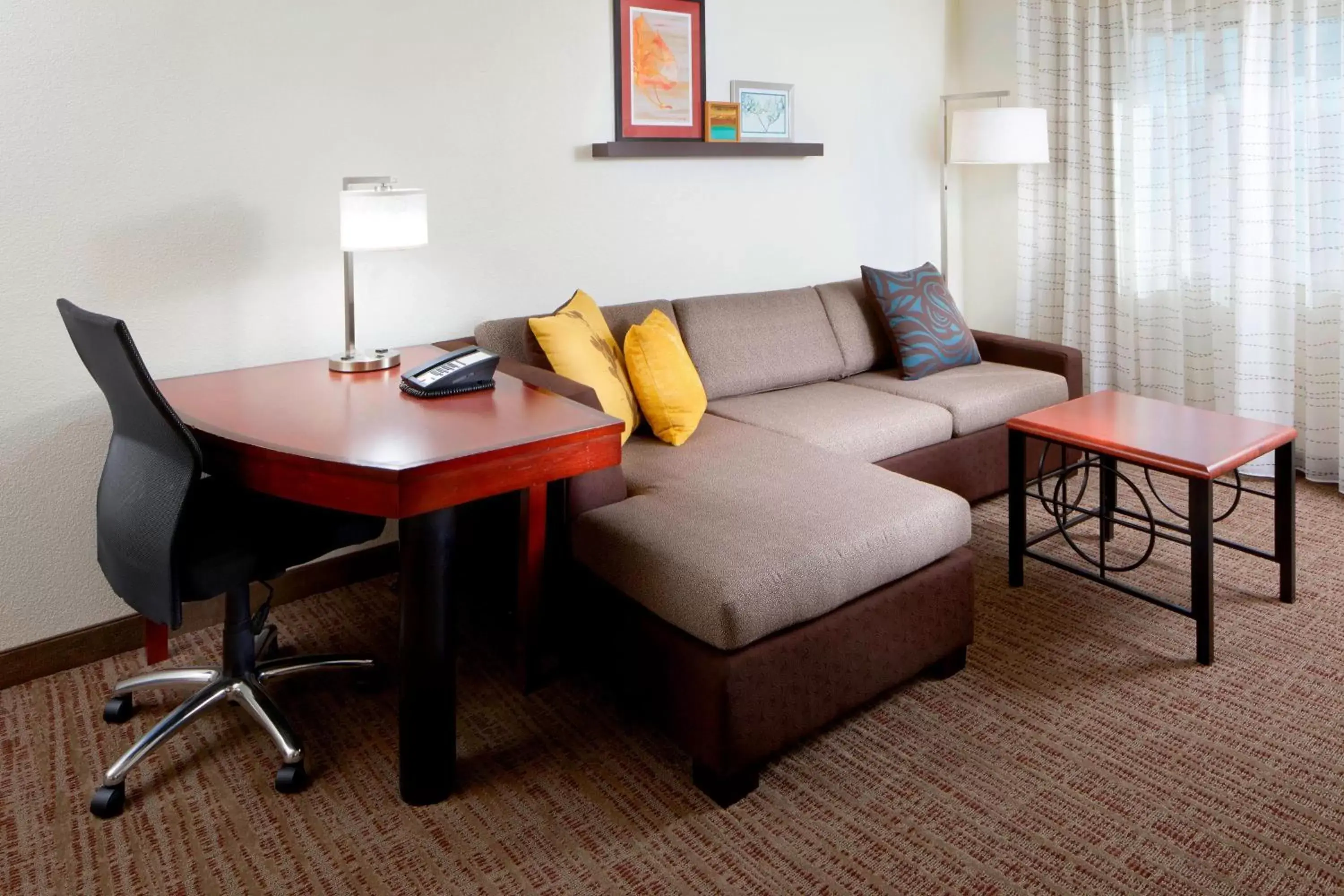 Living room, Seating Area in Residence Inn by Marriott San Antonio Six Flags at The RIM