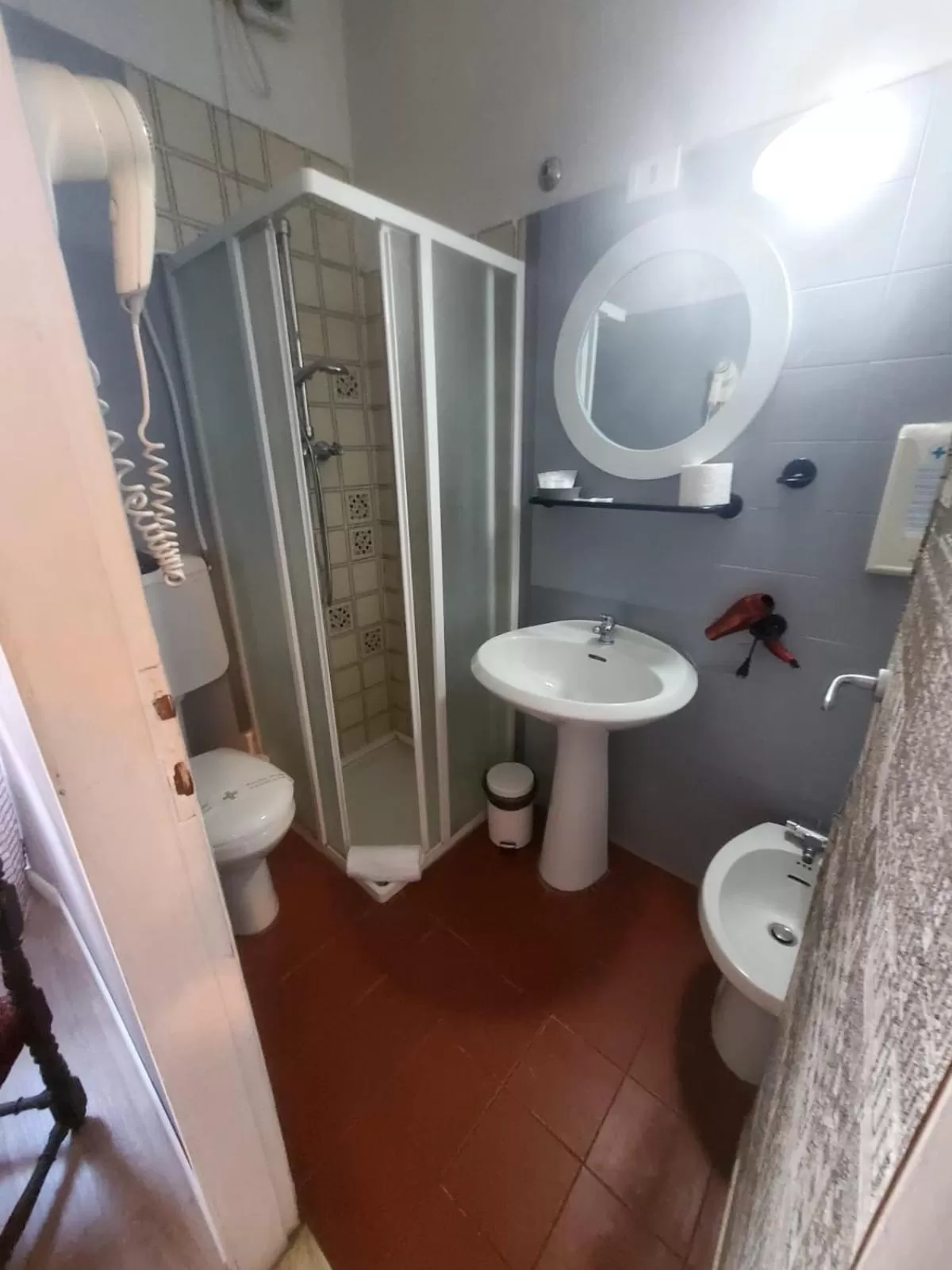 Bathroom in Hotel Fedora