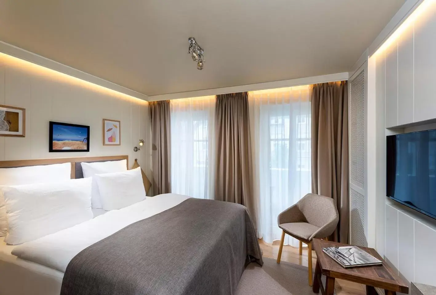Bedroom, Bed in LOEV Hotel Rügen