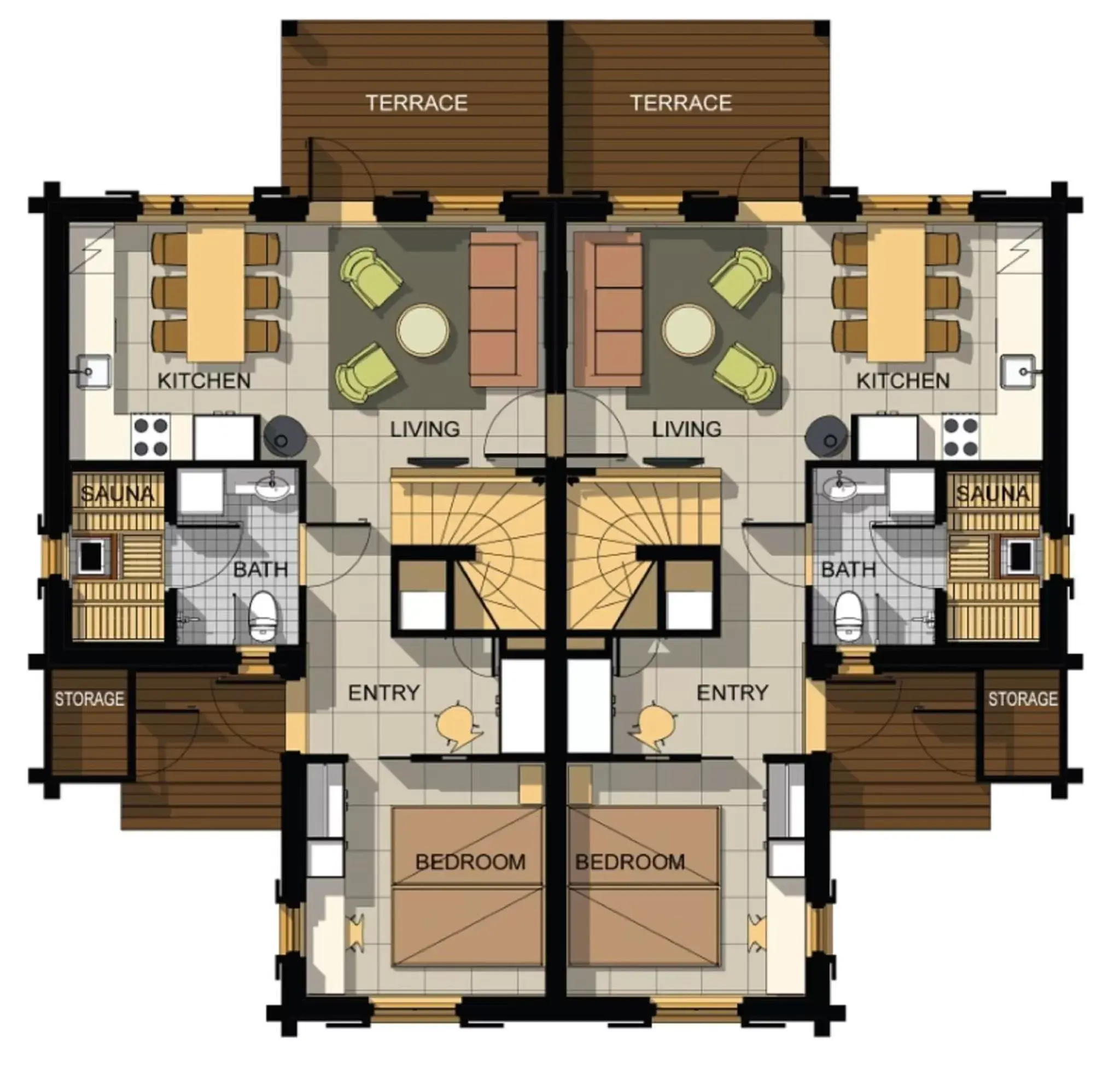 Floor Plan in Ranua Resort Holiday Villas