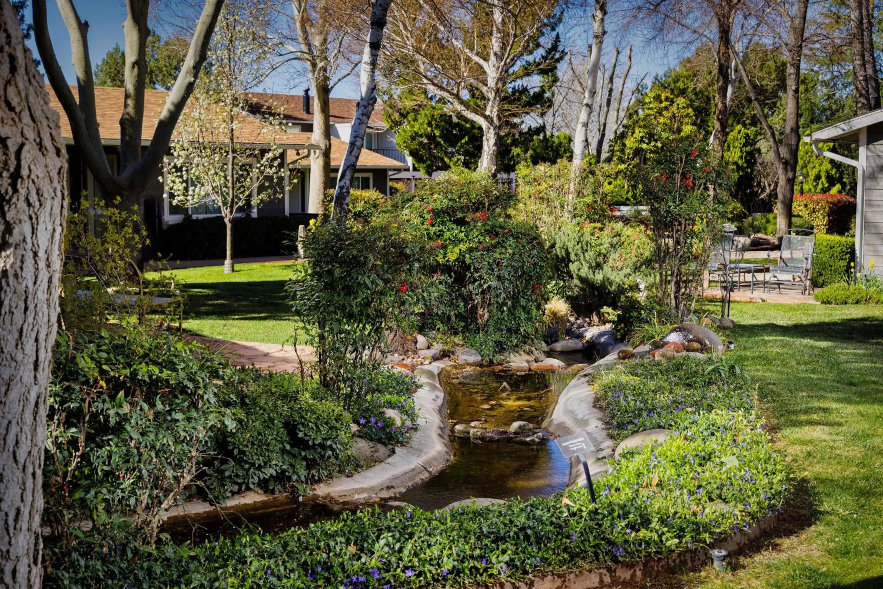 Garden in Sky Ranch Lodge