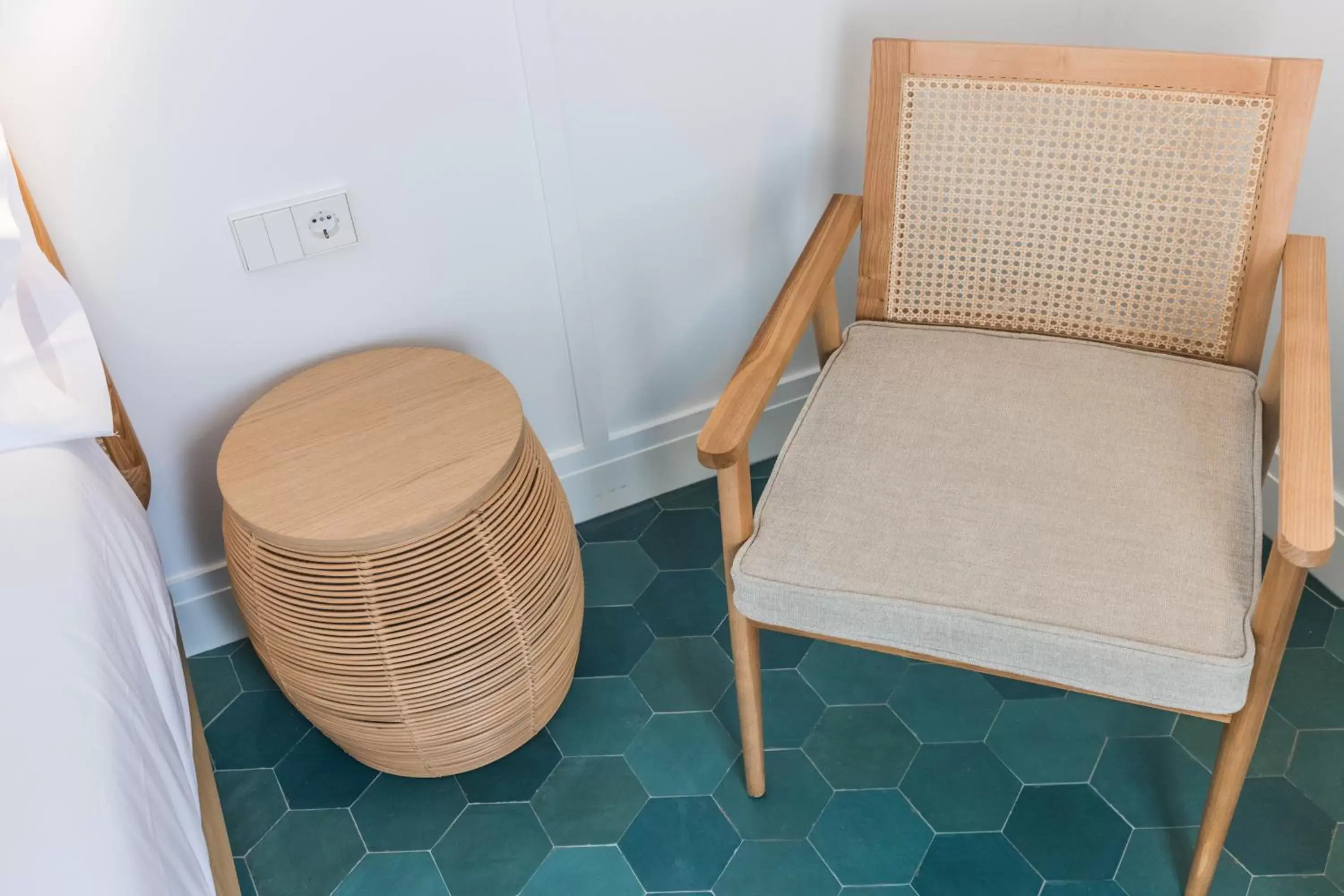 Bedroom, Seating Area in Nou Baleares