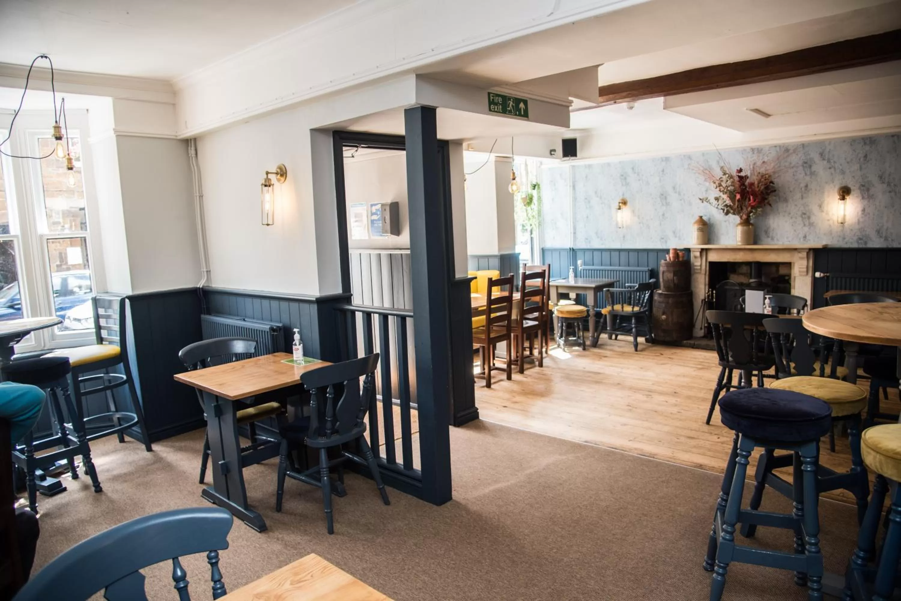 Dining area in The Crown