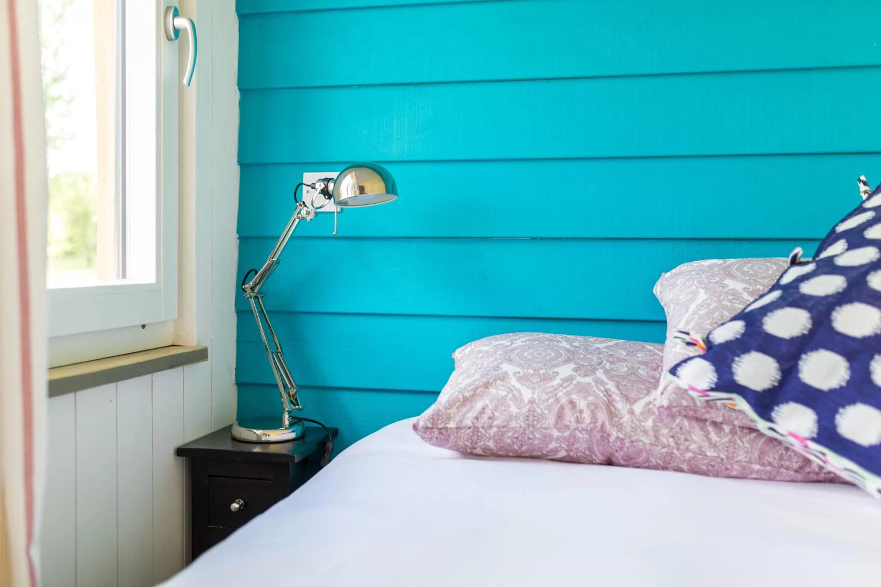 Decorative detail, Bed in The Holford Arms