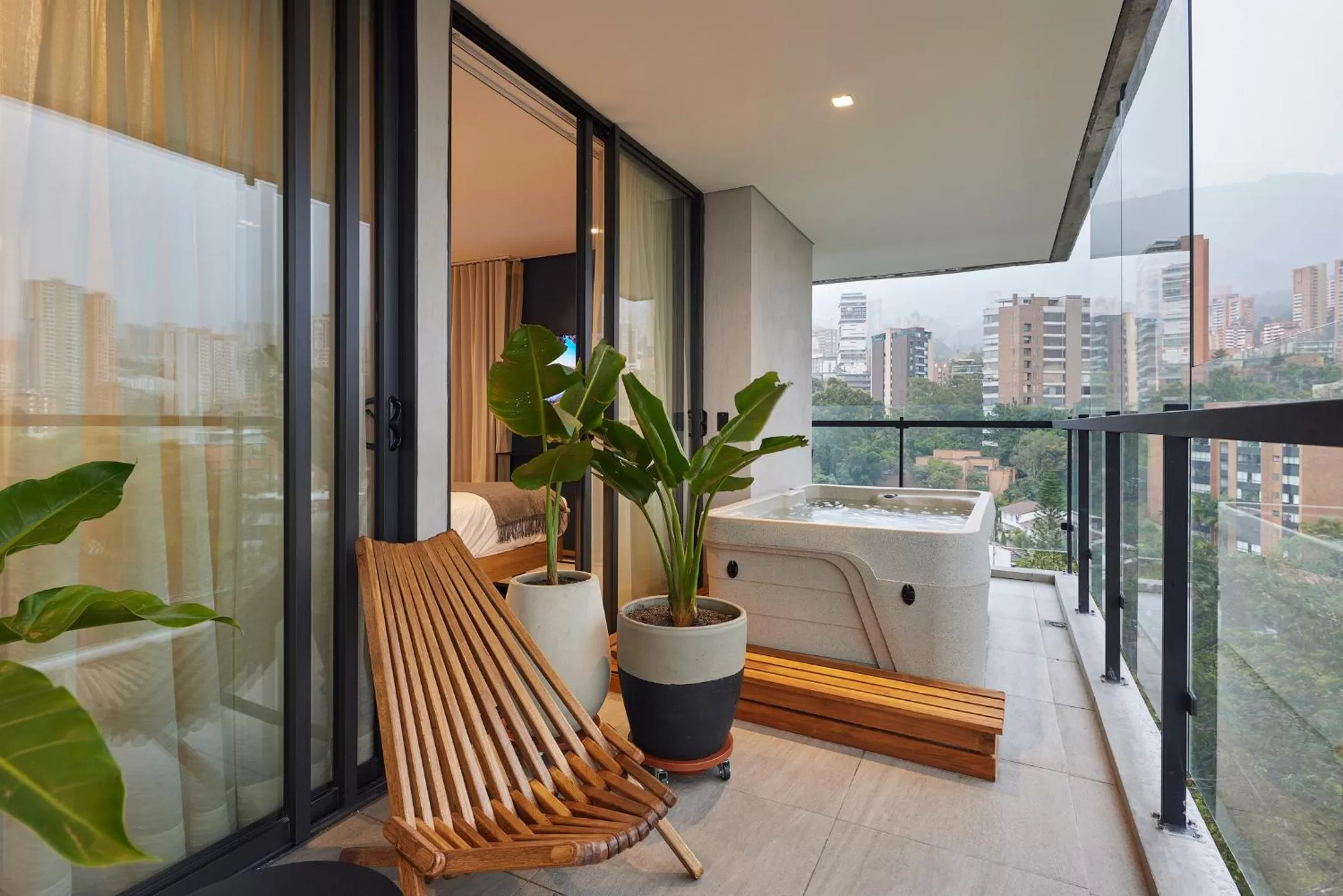 Hot Tub in Wake Living