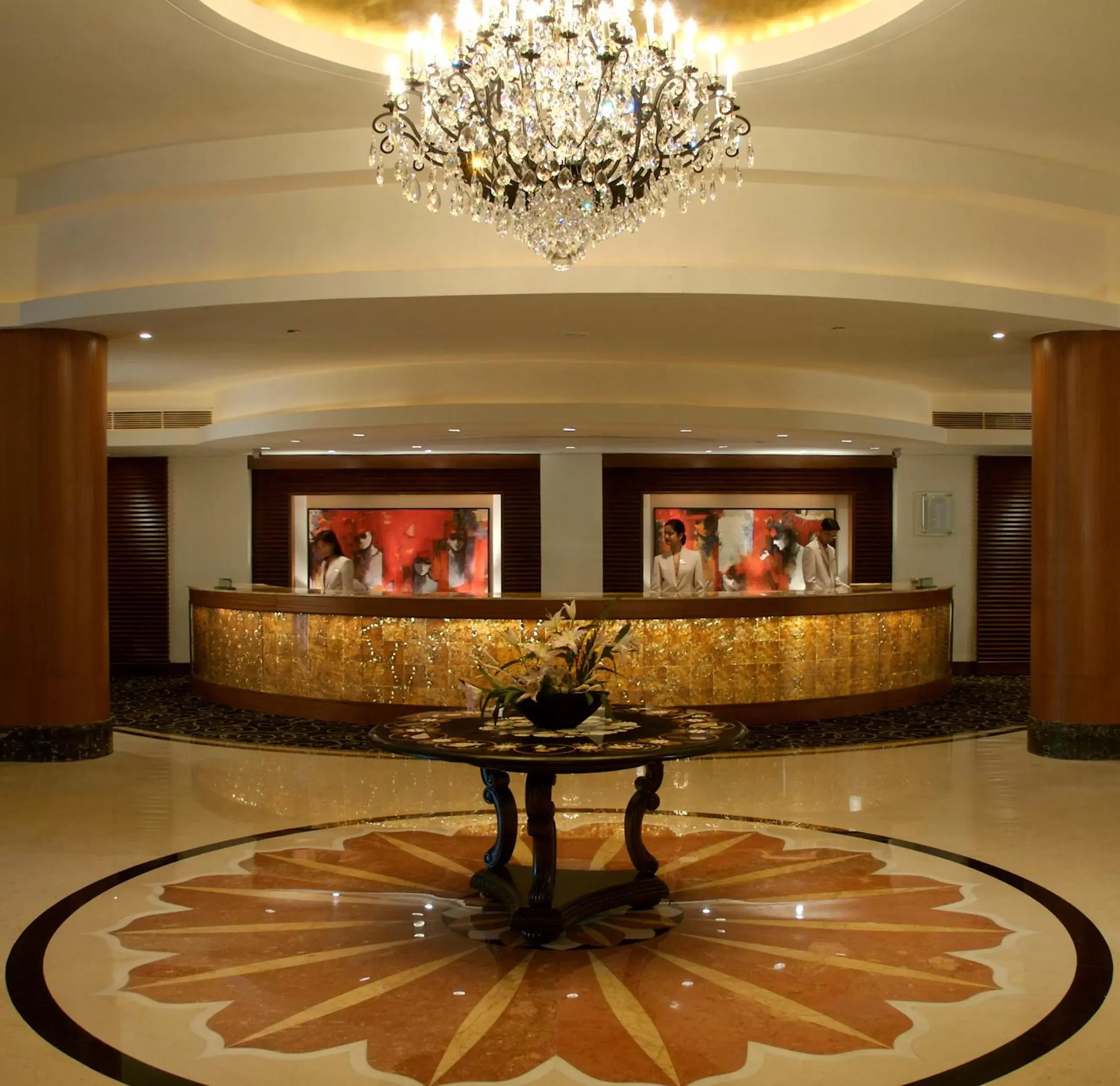 Lobby or reception in Taj Deccan Lobby or reception in Taj Deccan