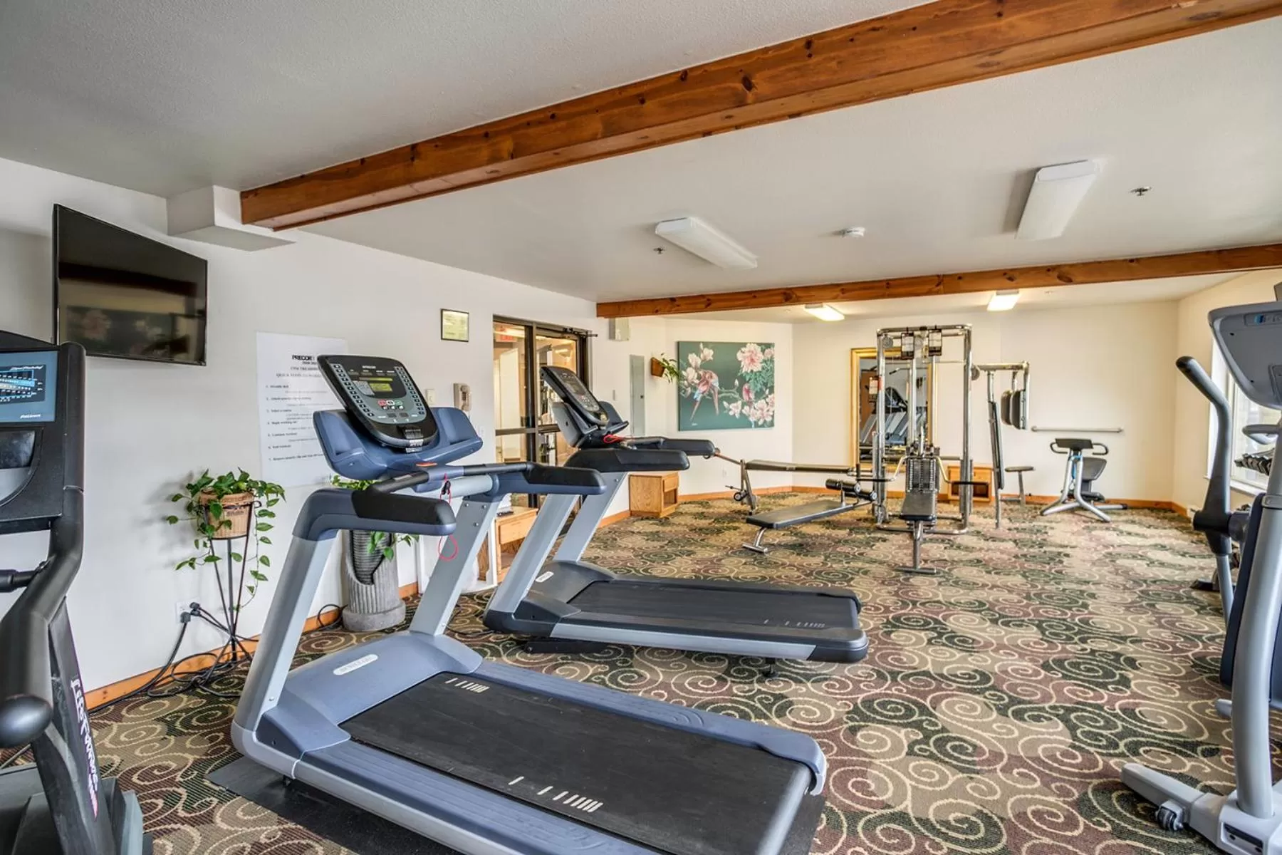 Fitness centre/facilities in Adobe Resort