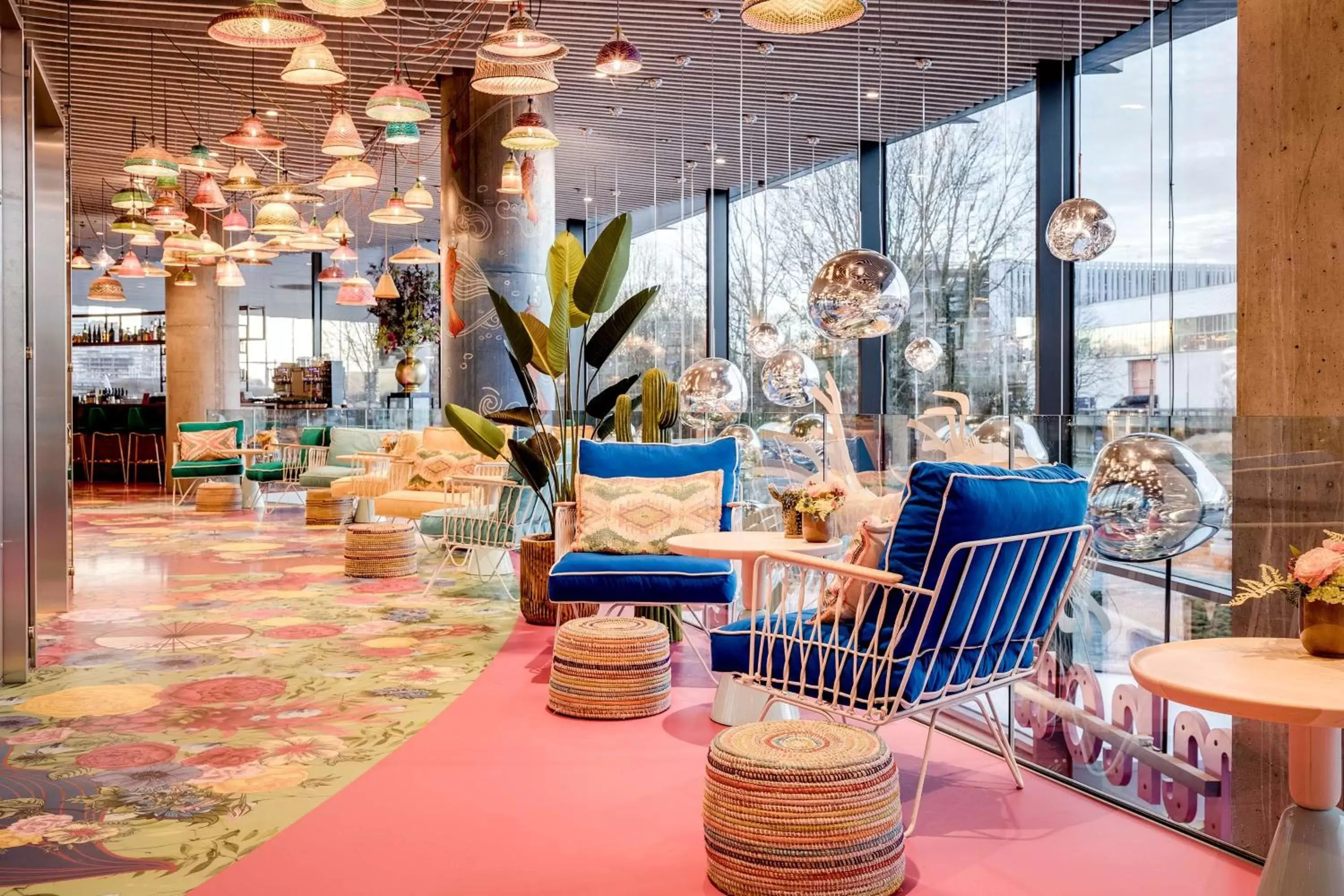 Lobby or reception in nhow Amsterdam Rai