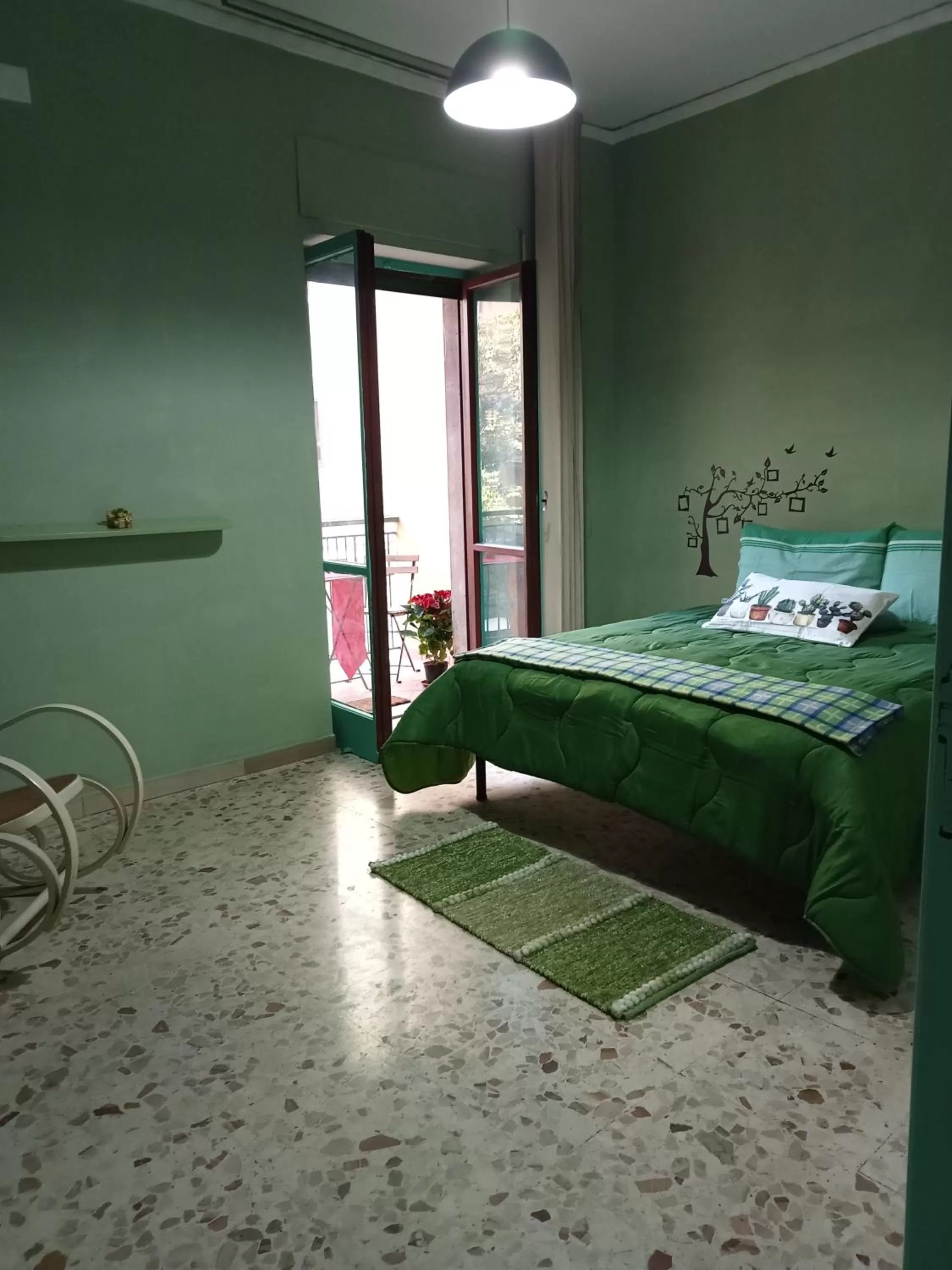 Bed in La Terrazza di Monica & Teresa