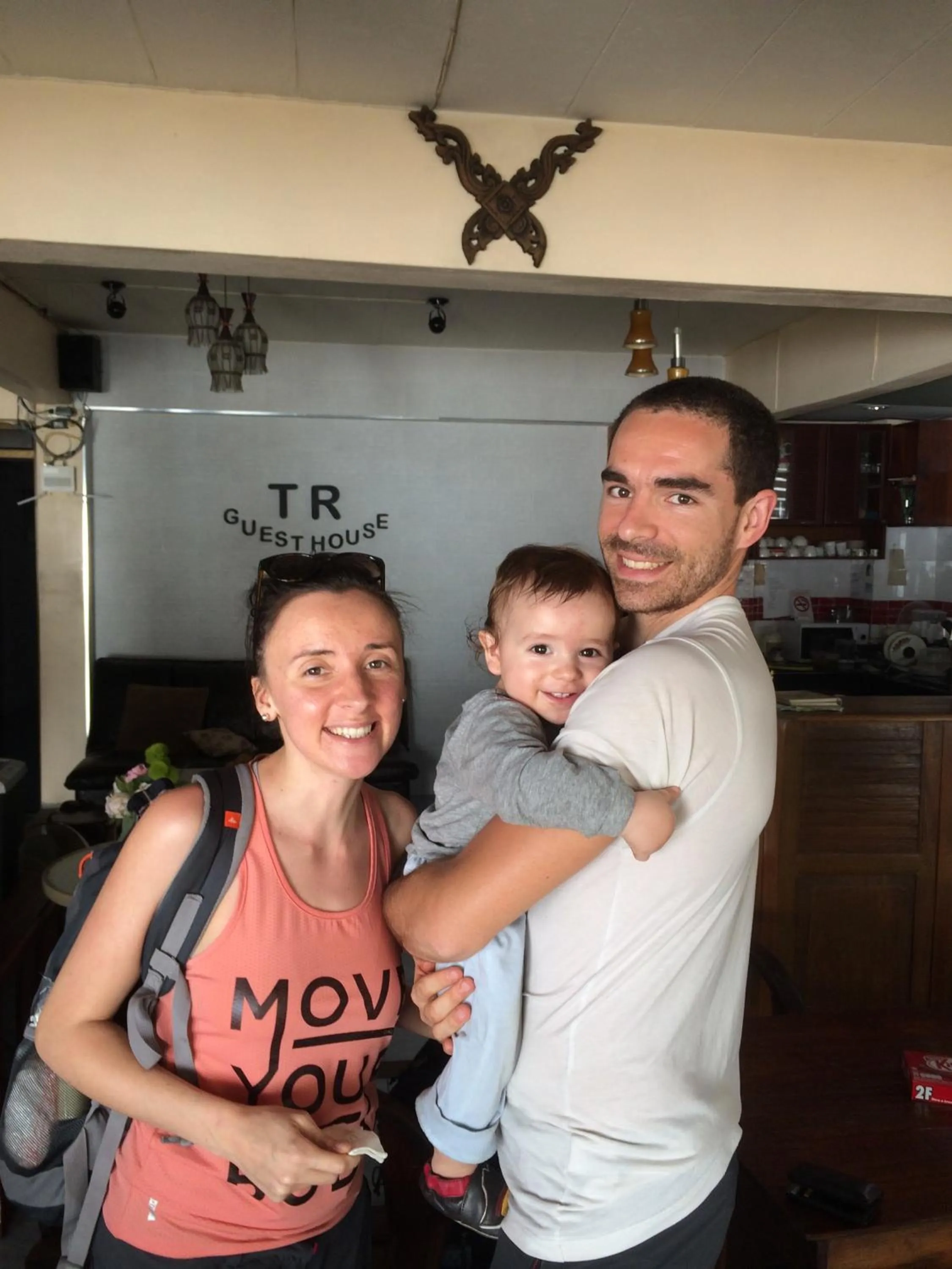 group of guests in TR Guesthouse