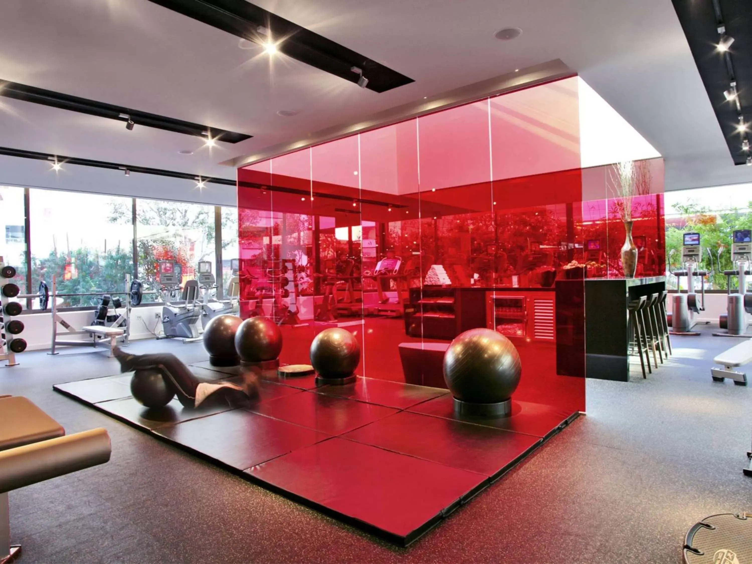 Property building, Fitness Center/Facilities in Hotel Sofitel Los Angeles at Beverly Hills