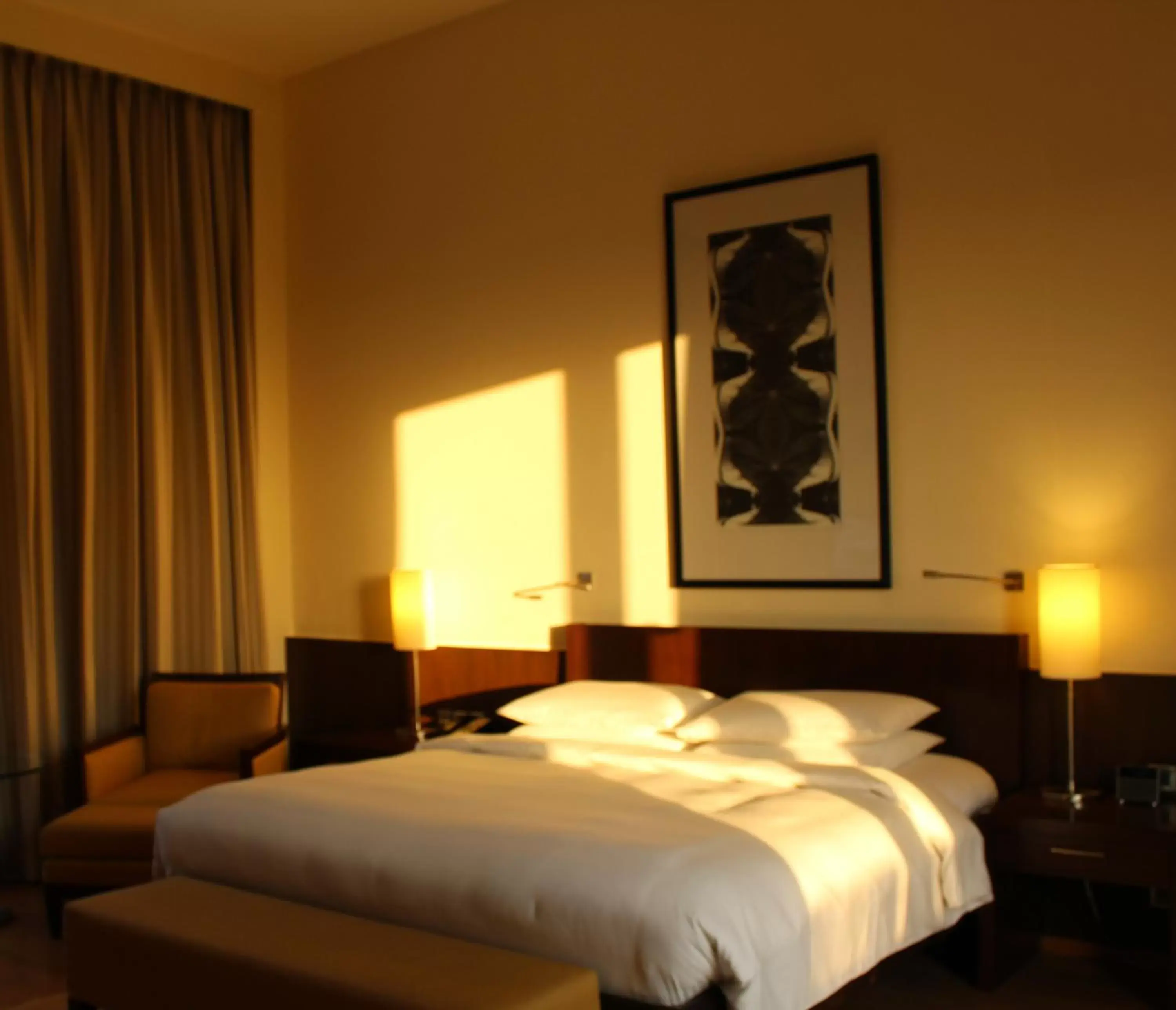 Photo of the whole room, Bed in Hyatt Hyderabad Gachibowli