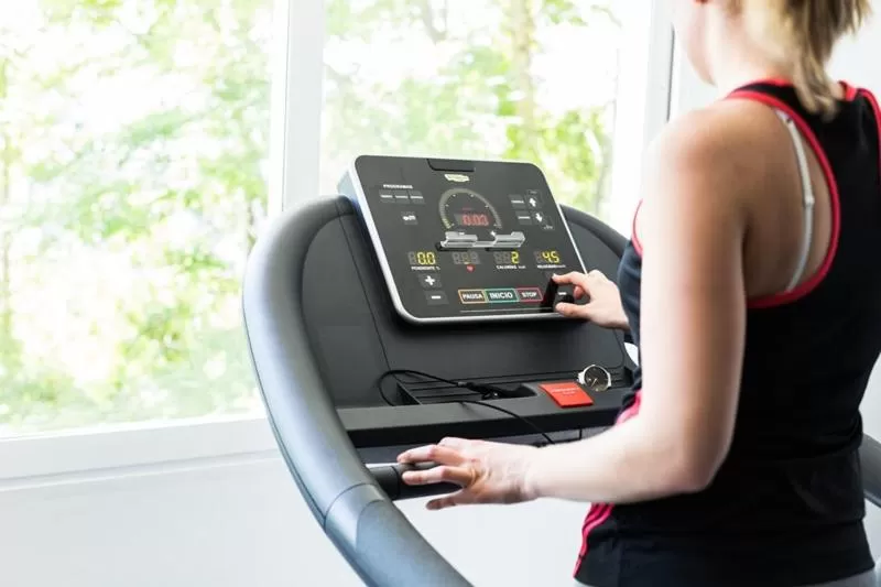 Fitness centre/facilities in Hotel Avenida