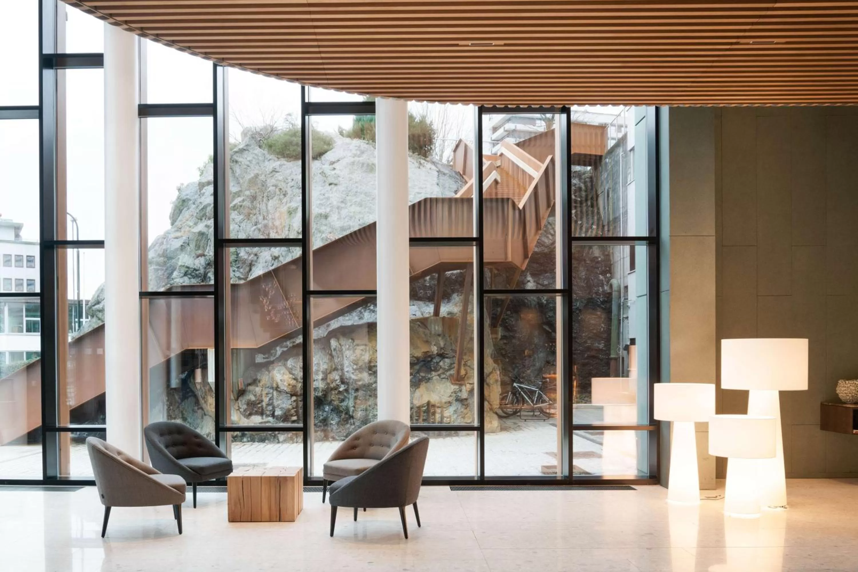 Lobby or reception in Radisson Blu Atlantic Hotel, Stavanger