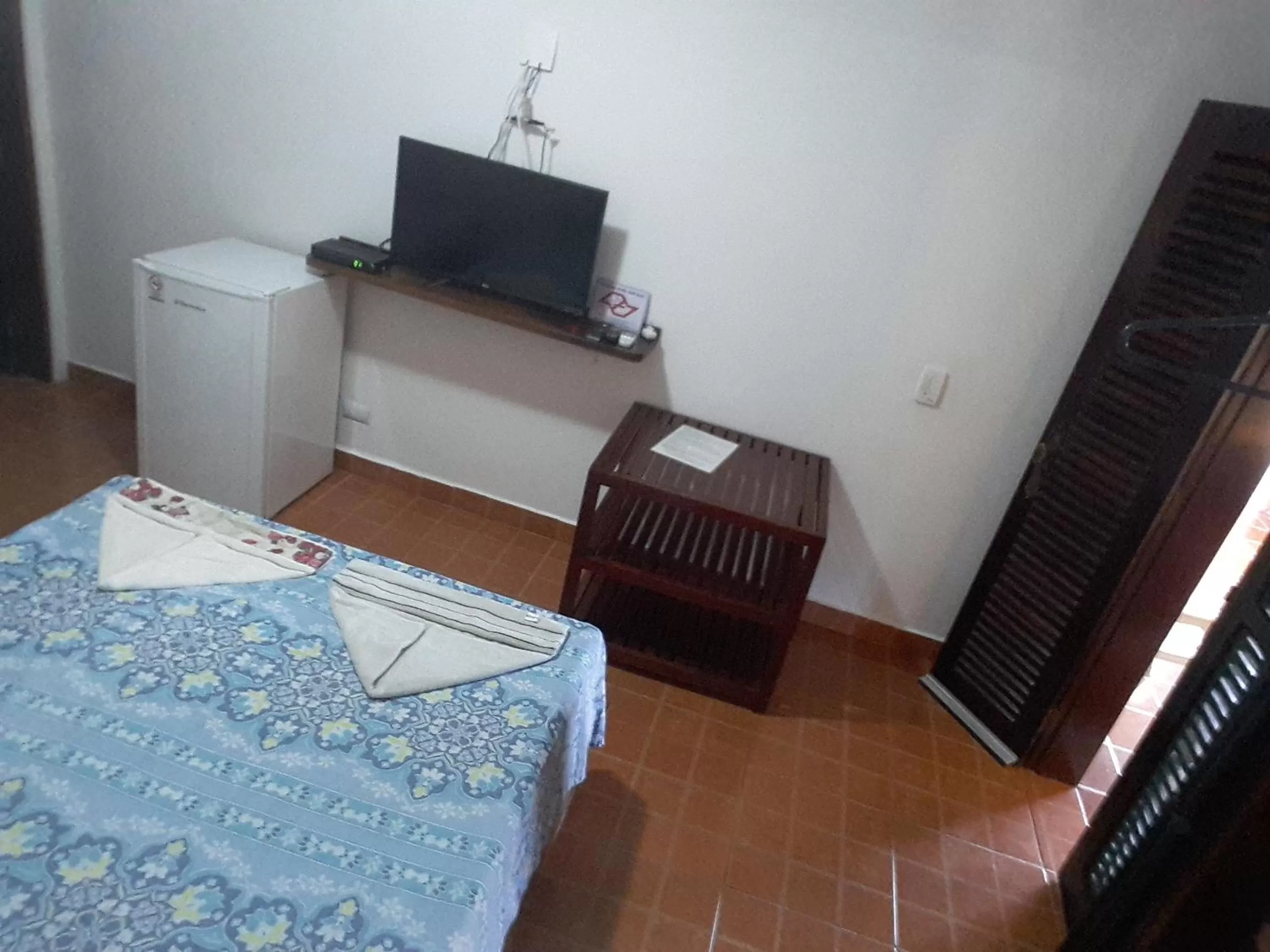 Bed in Pousada Na Praia Ubatuba