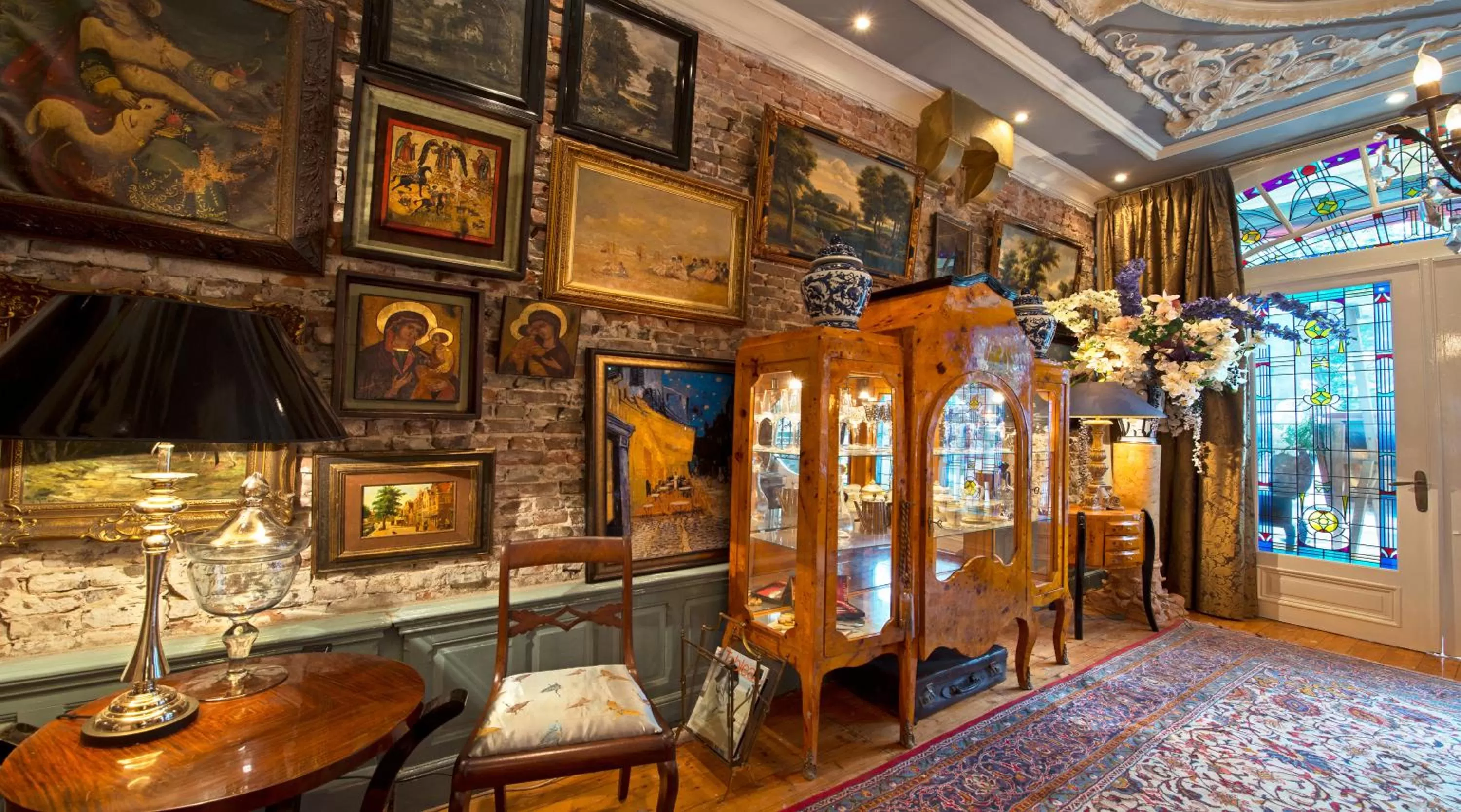 Decorative detail in Breitner House