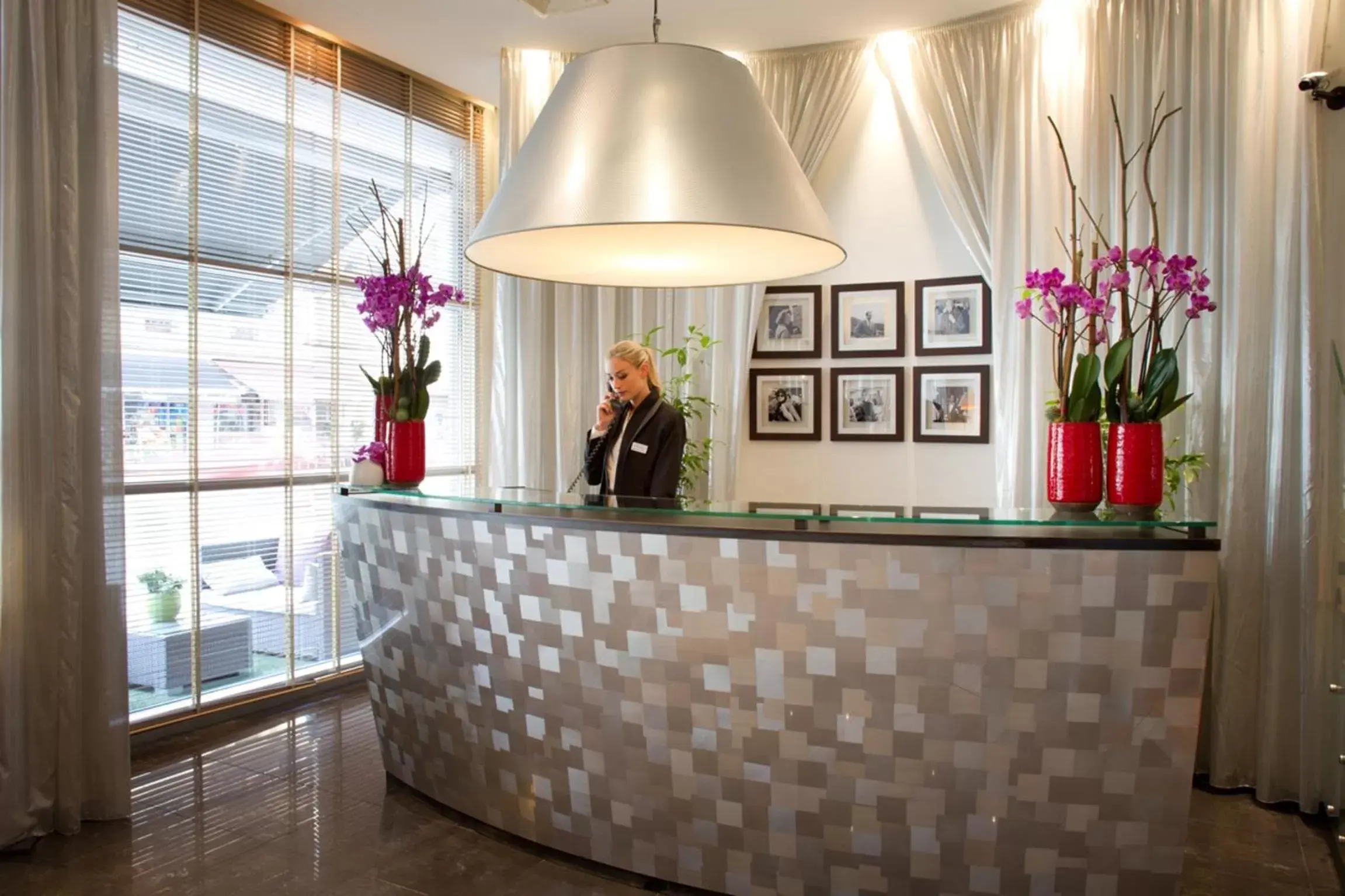 Lobby or reception, Lobby/Reception in Auteuil Manotel