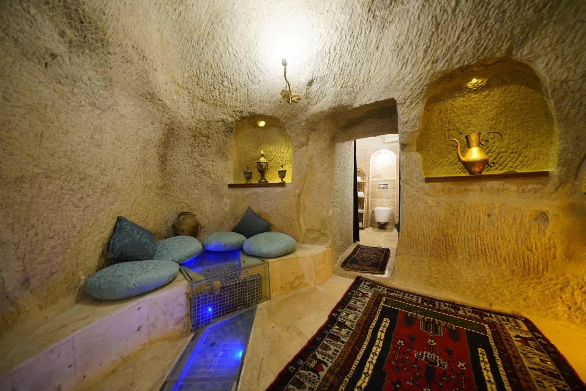 Seating area in Cappadocia Nar Cave House & Swimming Pool