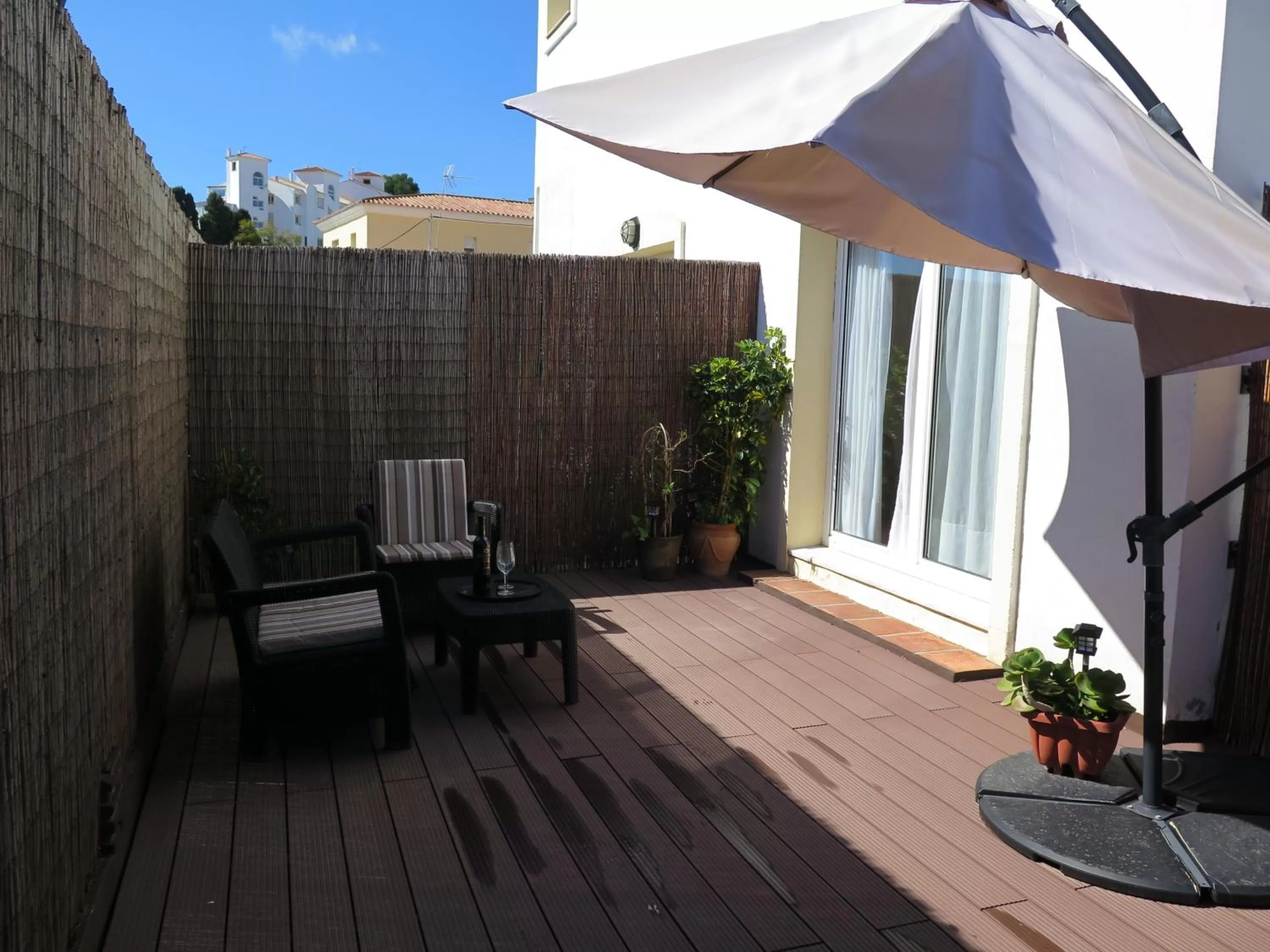 Balcony/Terrace in La Luna Blanca
