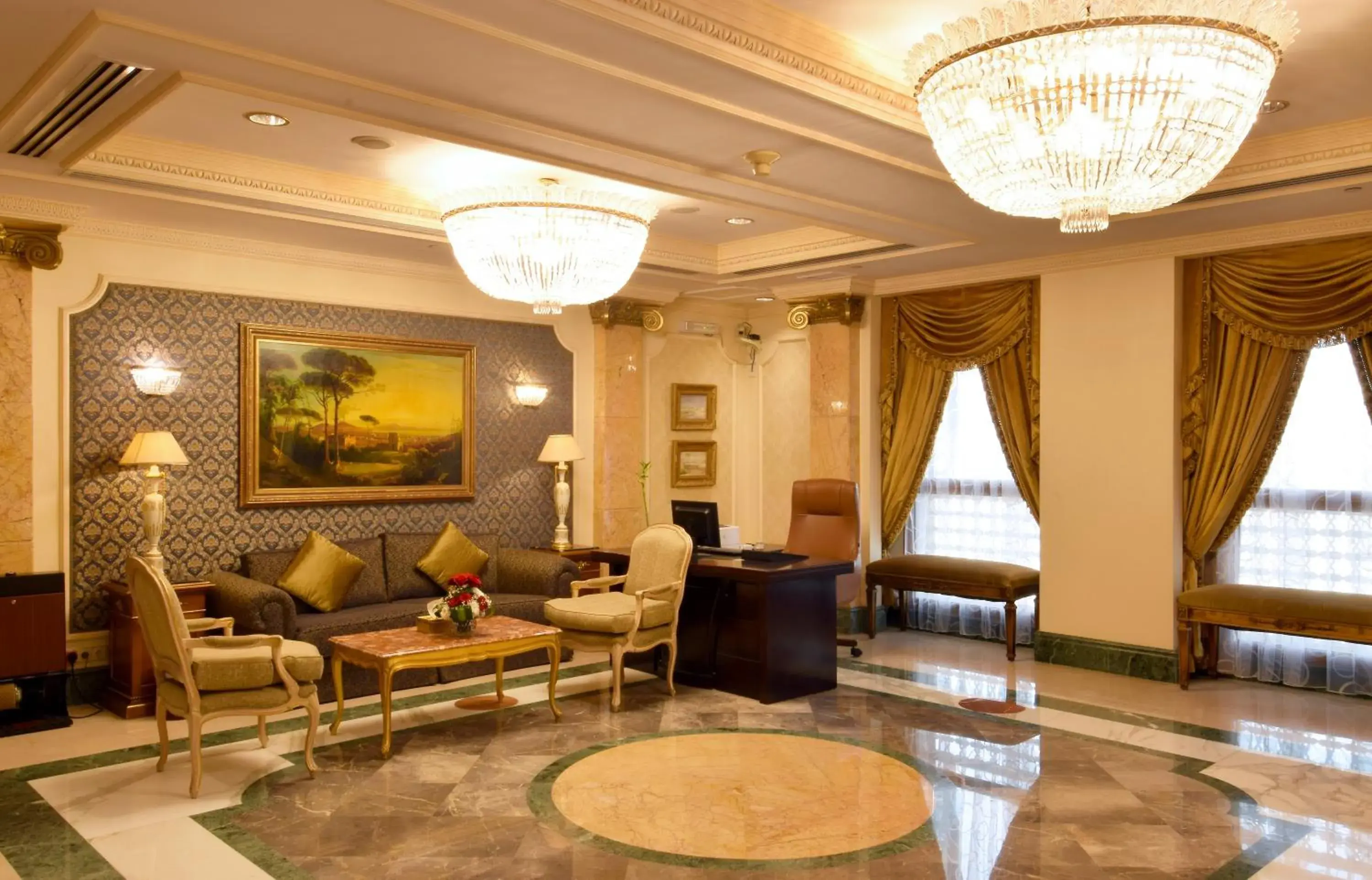 Lobby or reception in Dar Al Taqwa Hotel Lobby or reception in Dar Al Taqwa Hotel