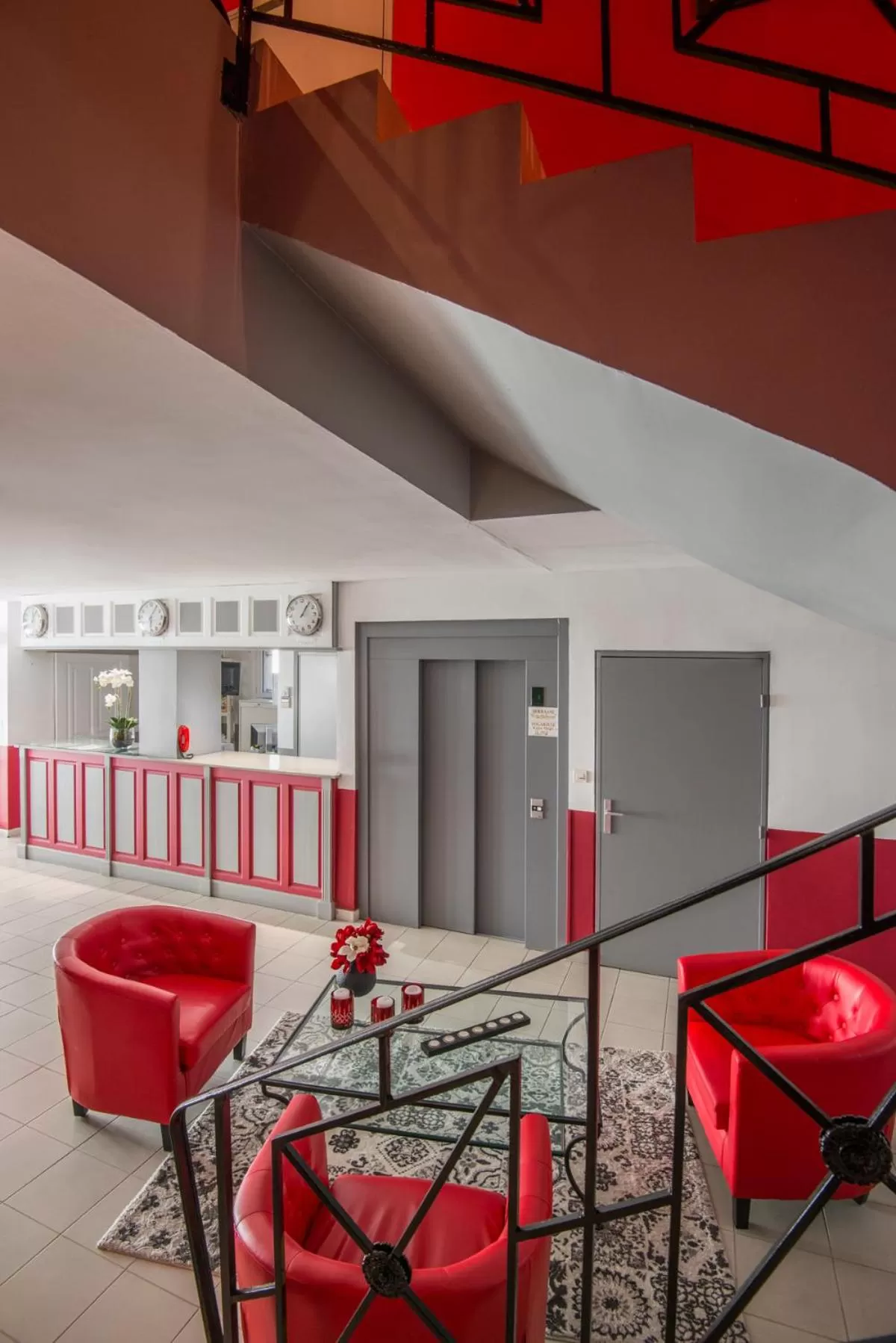 Lobby or reception in Hotel du Forum