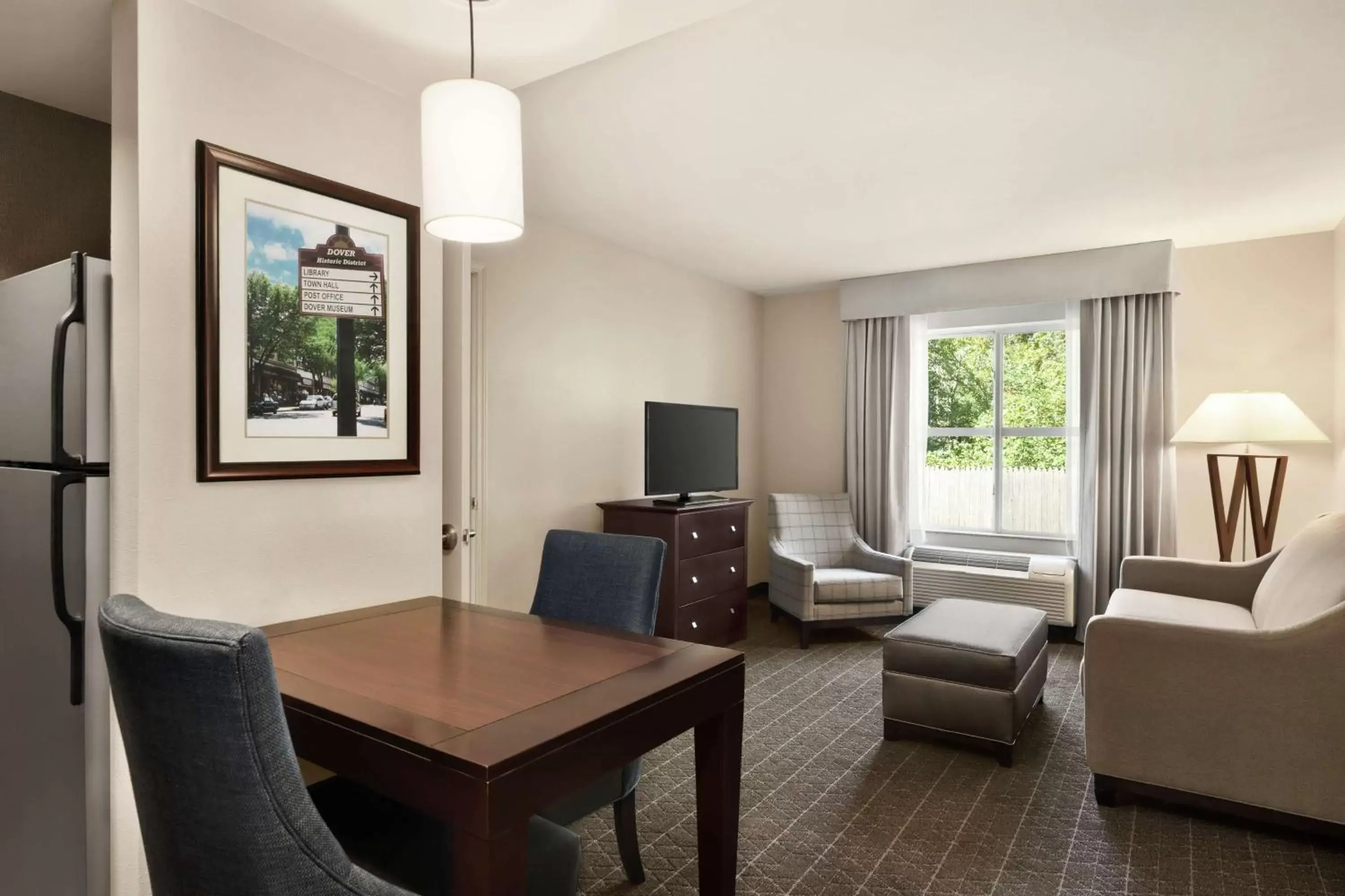 Living room, Seating Area in Homewood Suites by Hilton Dover - Rockaway