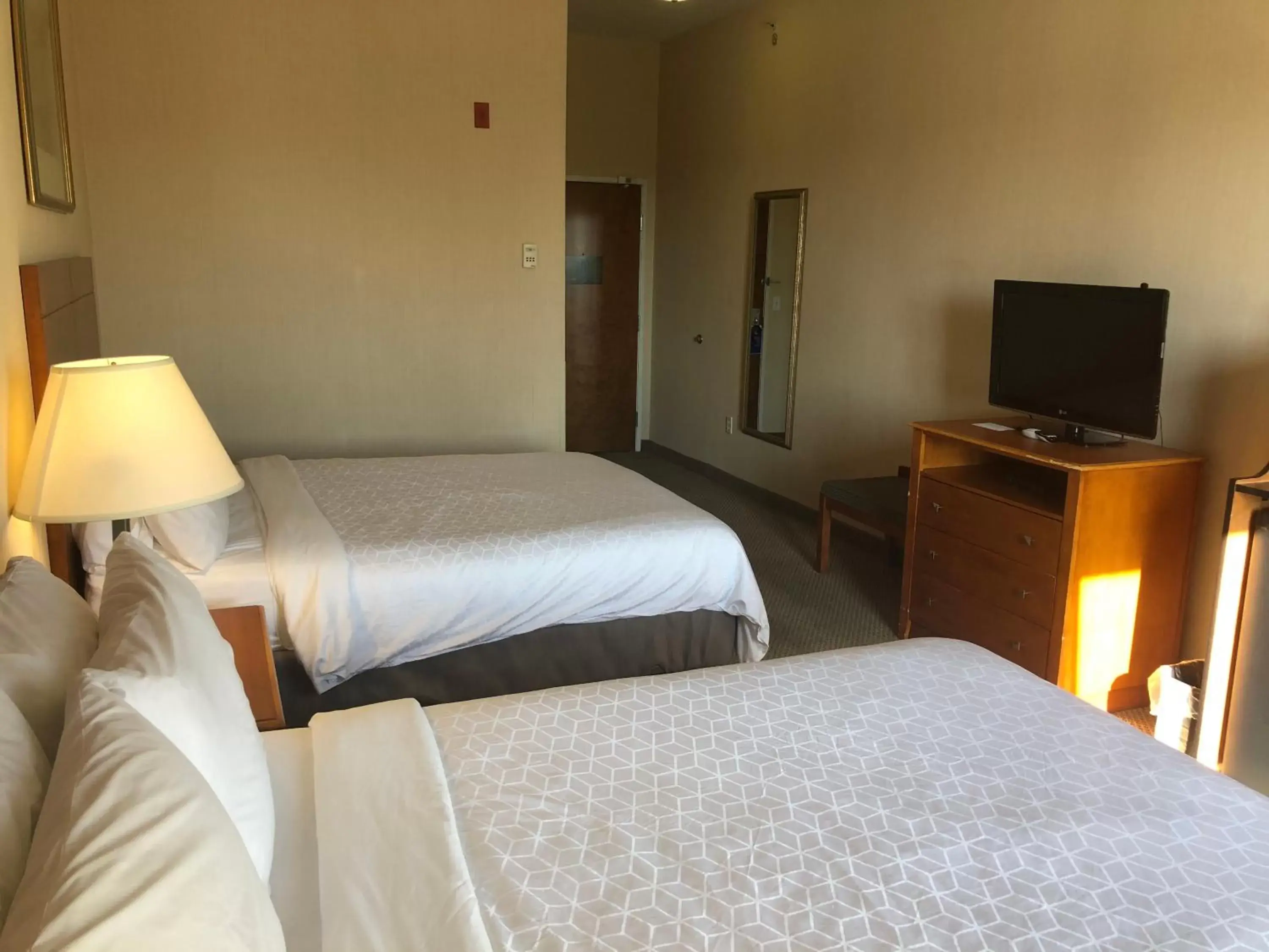 Bed in Holiday Inn Express Hotel & Suites Lansing-Dimondale, an IHG Hotel