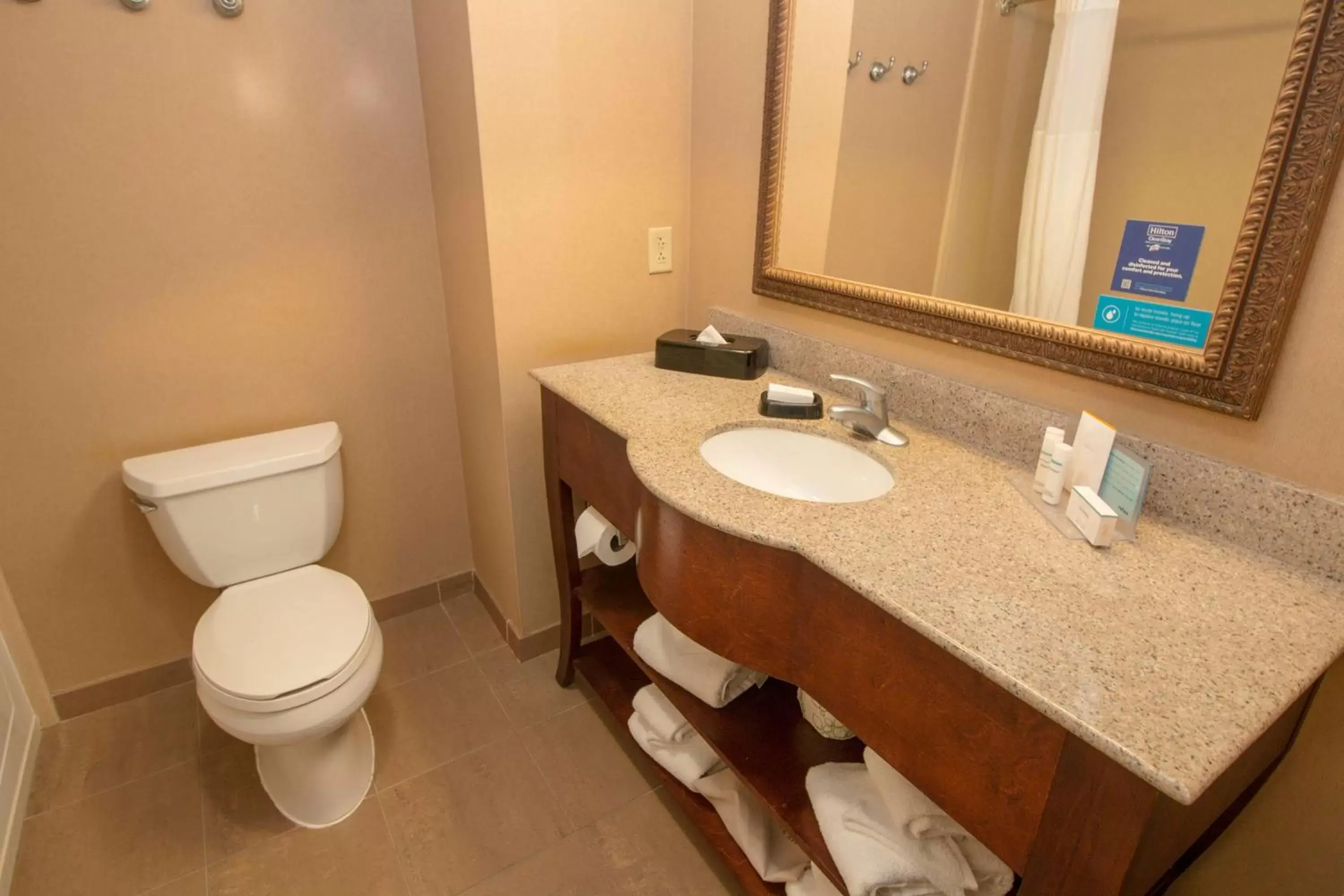 Bathroom in Hampton Inn & Suites Chesapeake-Battlefield Boulevard