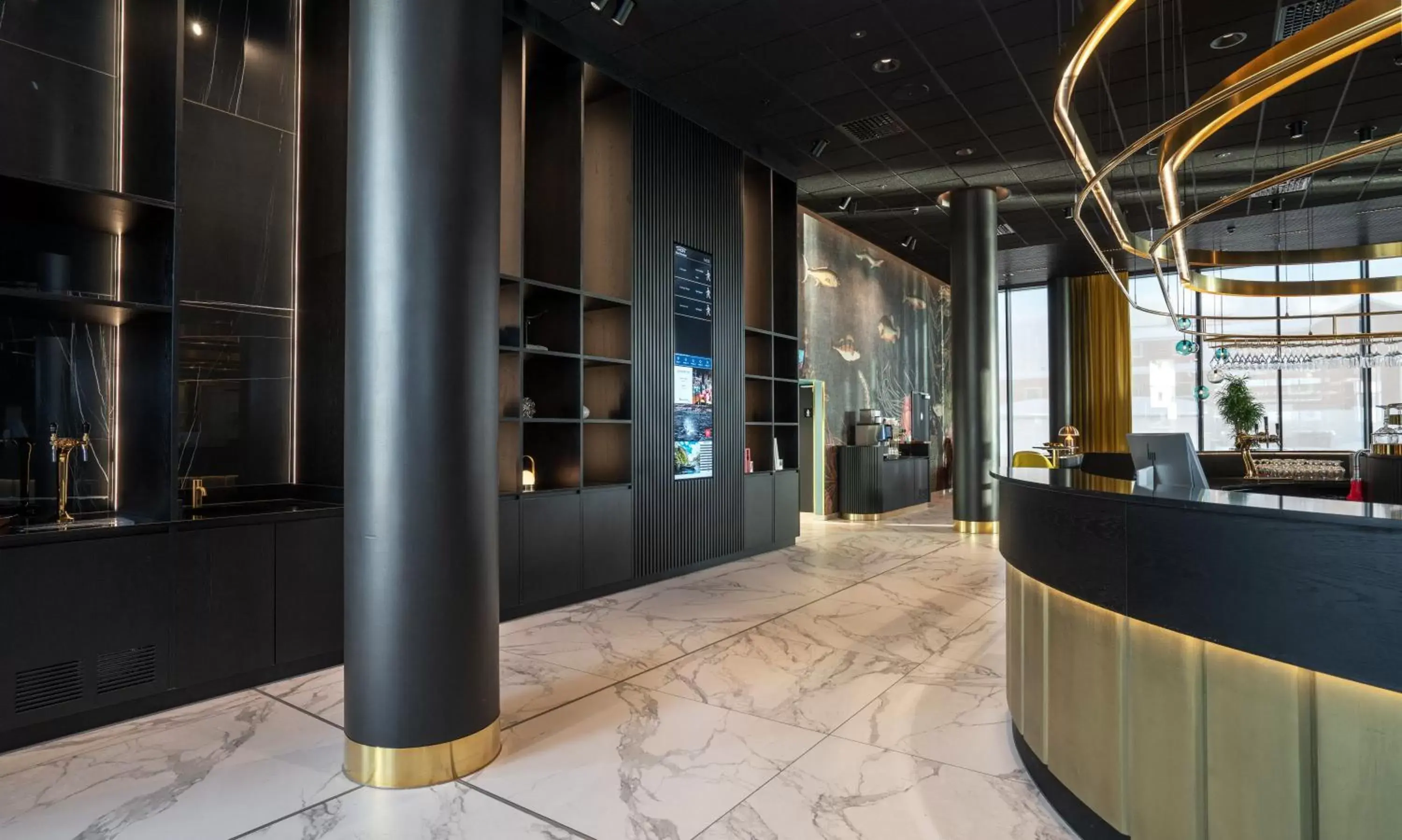 Lobby or reception in Thon Hotel Svolvær Lobby or reception in Thon Hotel Svolvær