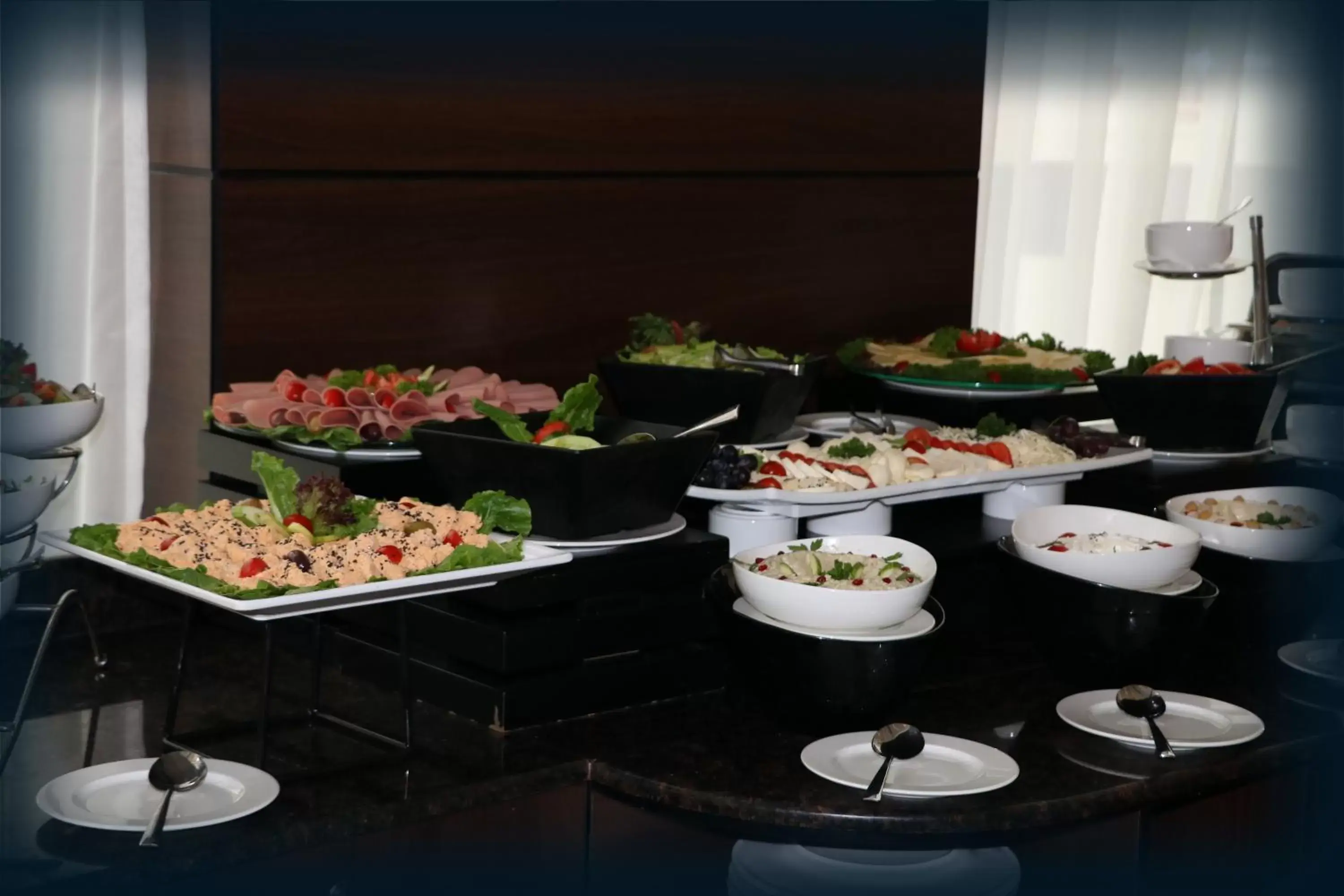 Buffet breakfast, Food in Orange Suites Hotel