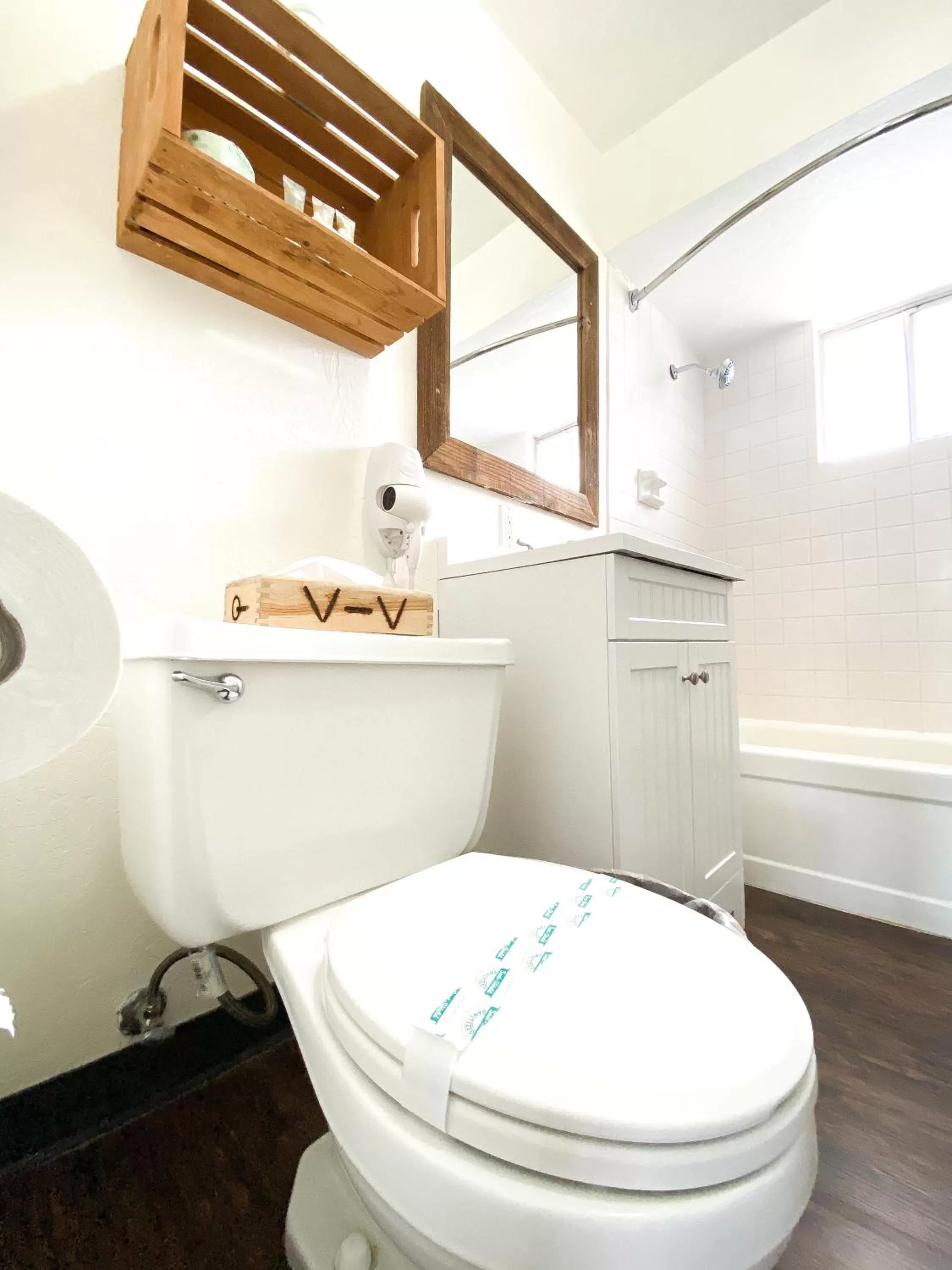 Bathroom in Fort Verde Suites