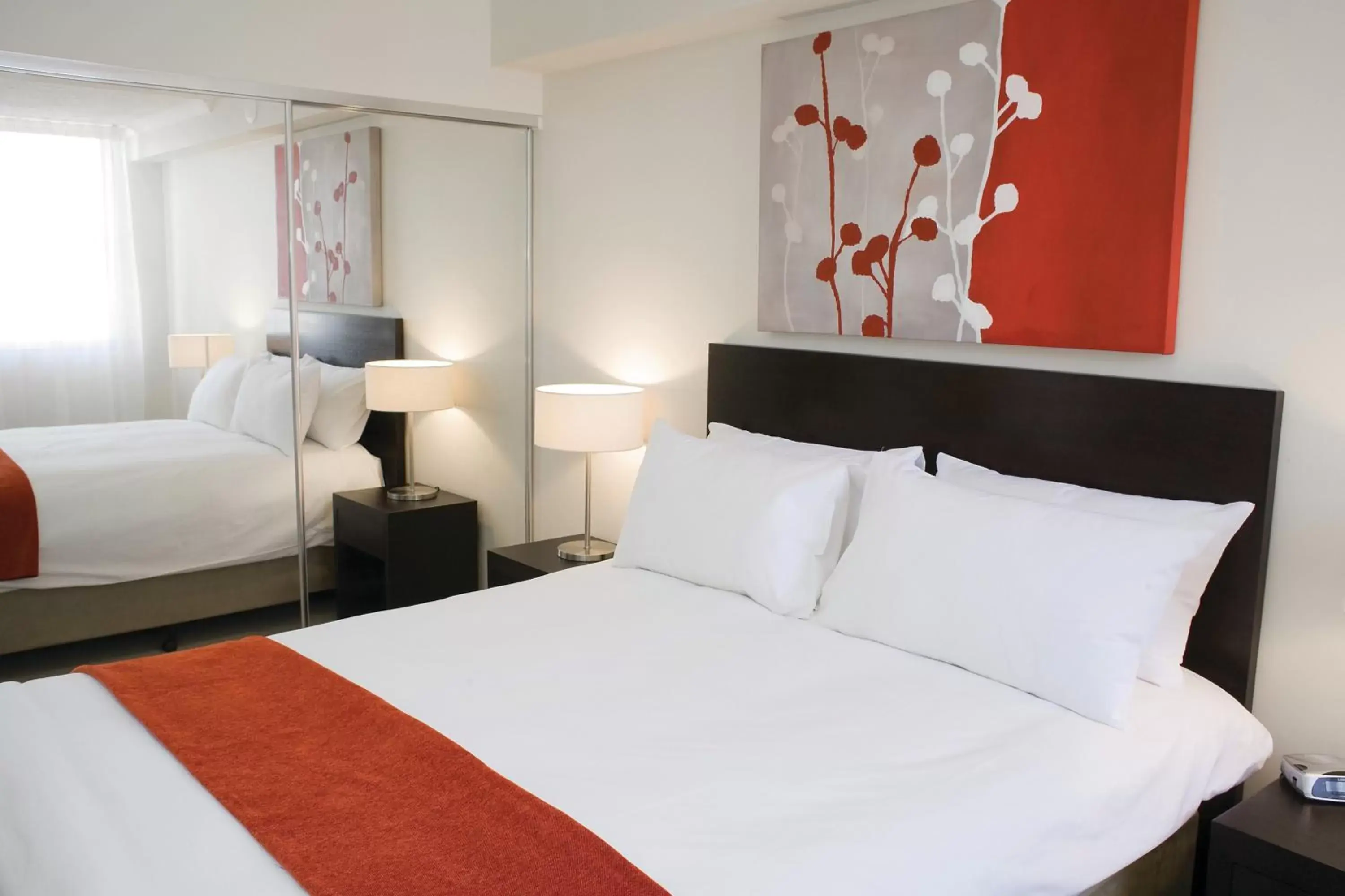 Bedroom, Bed in Toowoomba Central Plaza Apartment Hotel