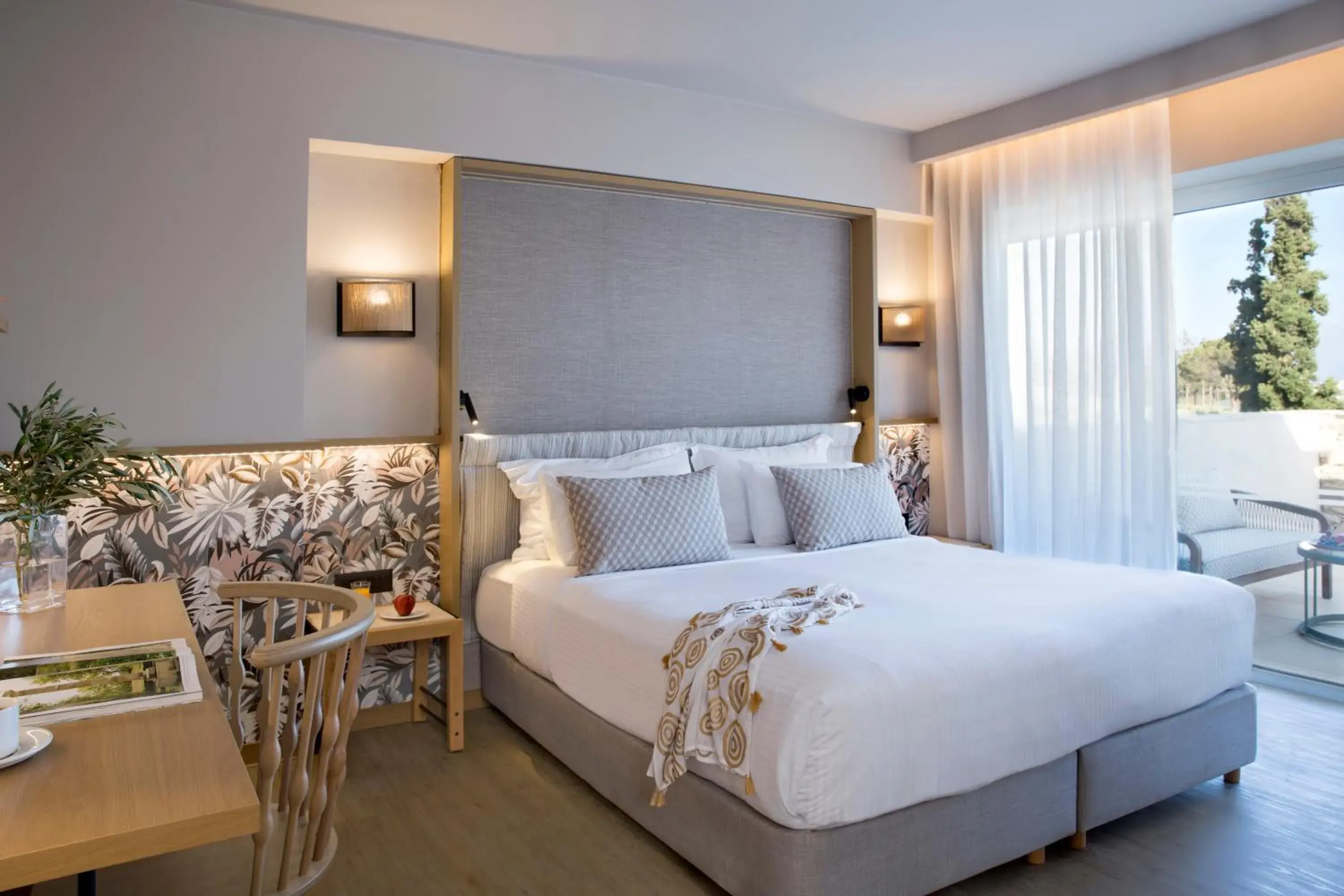 Bedroom, Bed in Wyndham Grand Crete Mirabello Bay