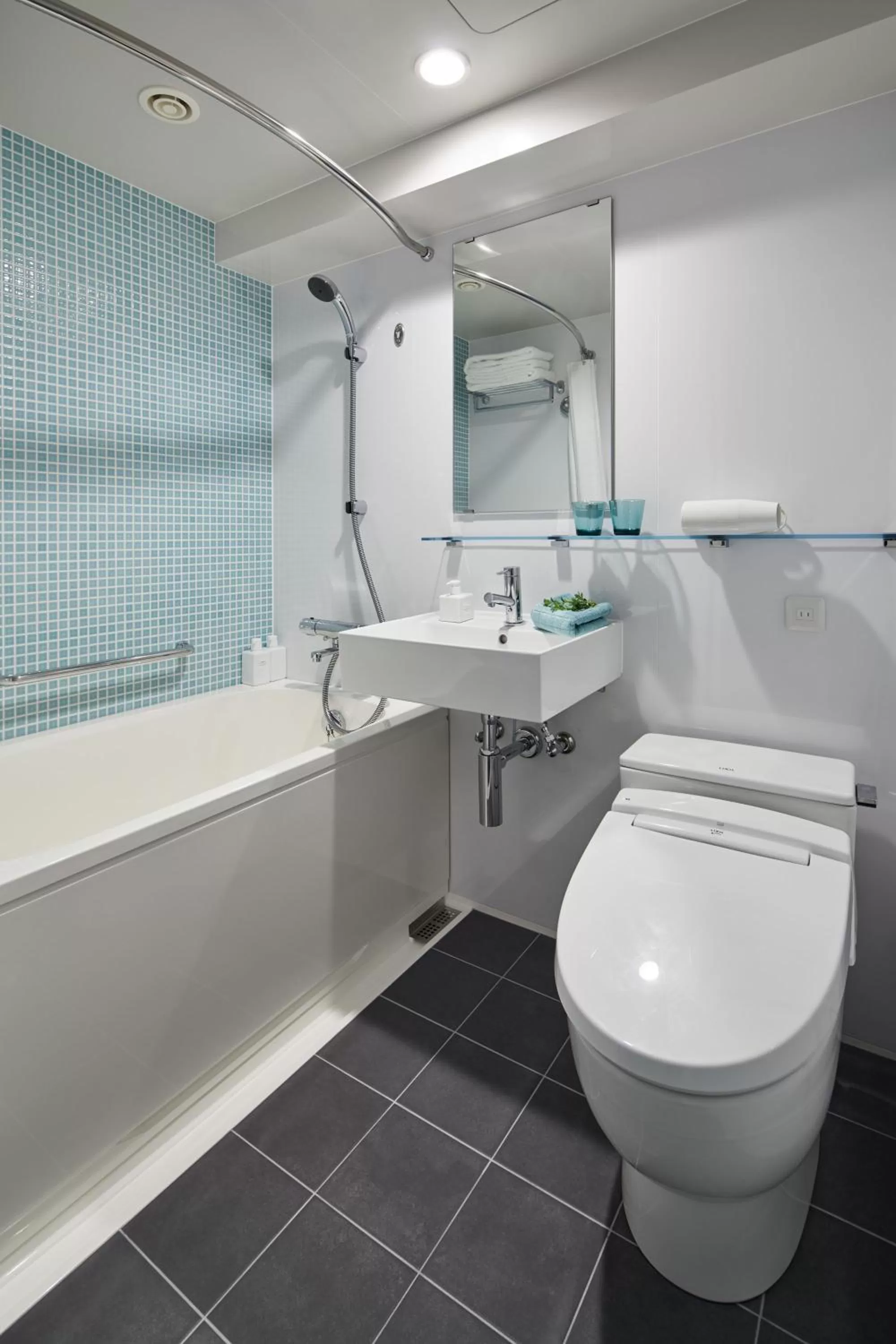 Bathroom in Tenza Hotel & SKYSPA at Sapporo Central