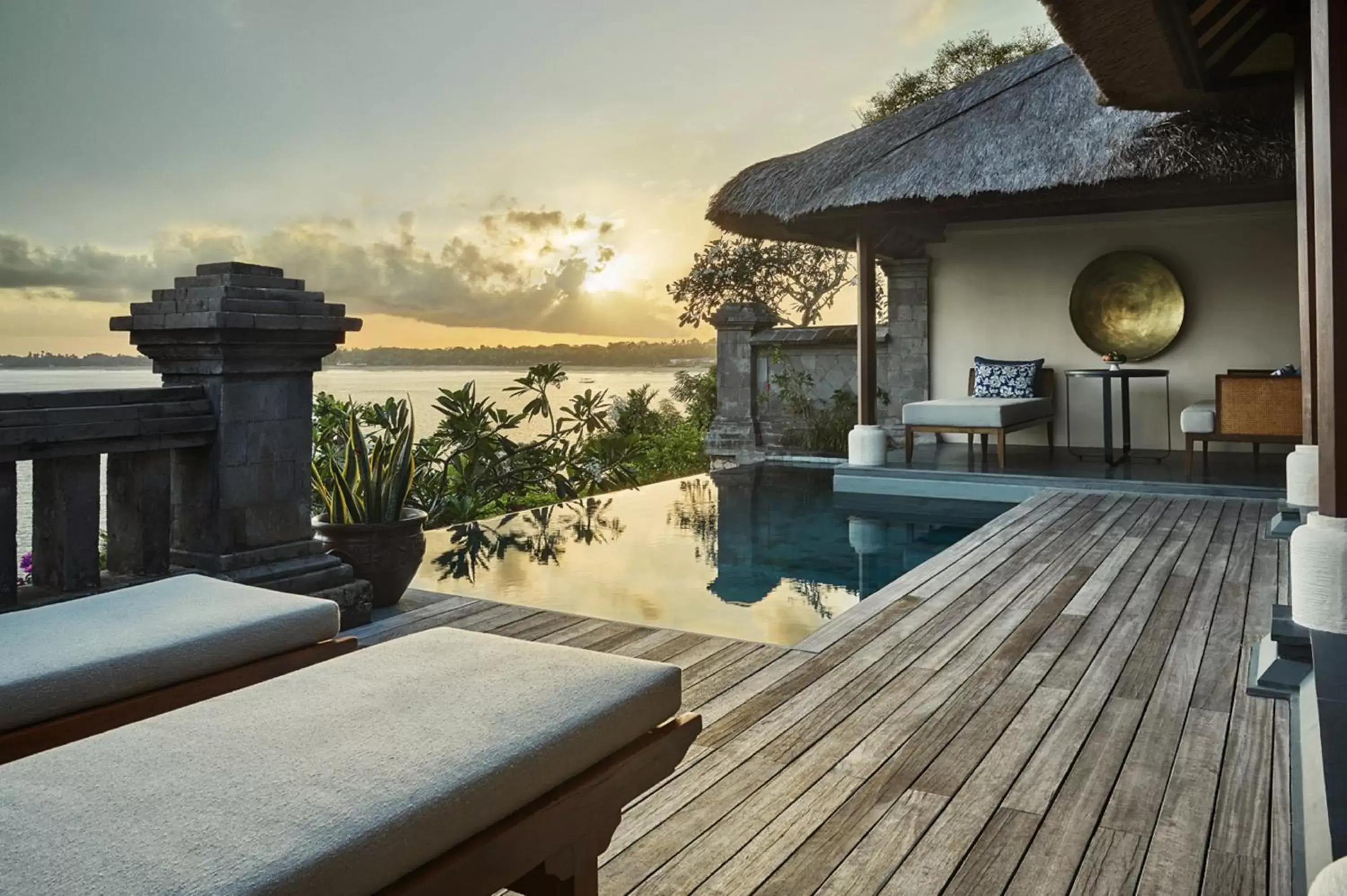Balcony/Terrace, Swimming Pool in Four Seasons Resort Bali at Jimbaran Bay