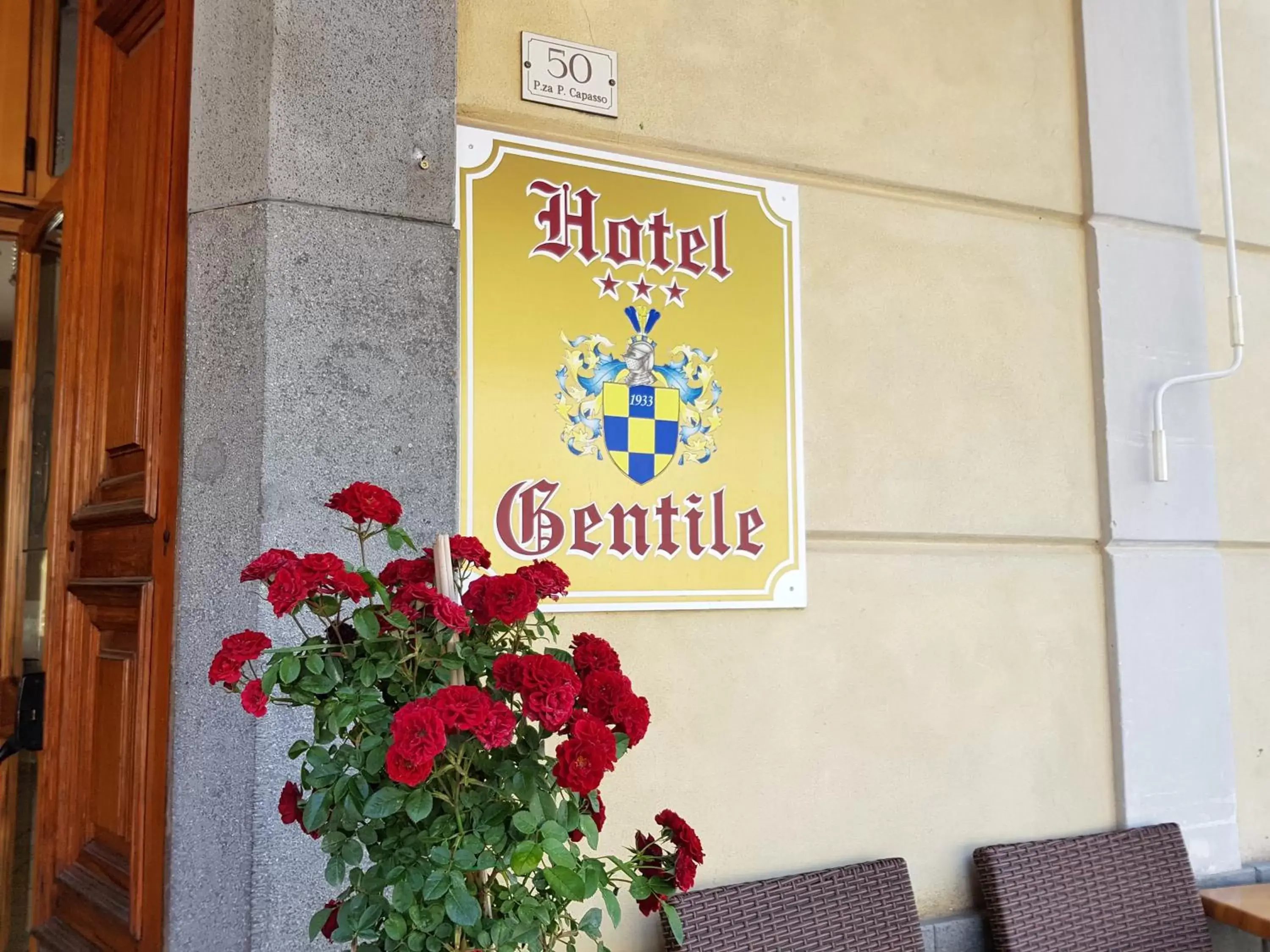 Property Logo/Sign in Hotel Gentile