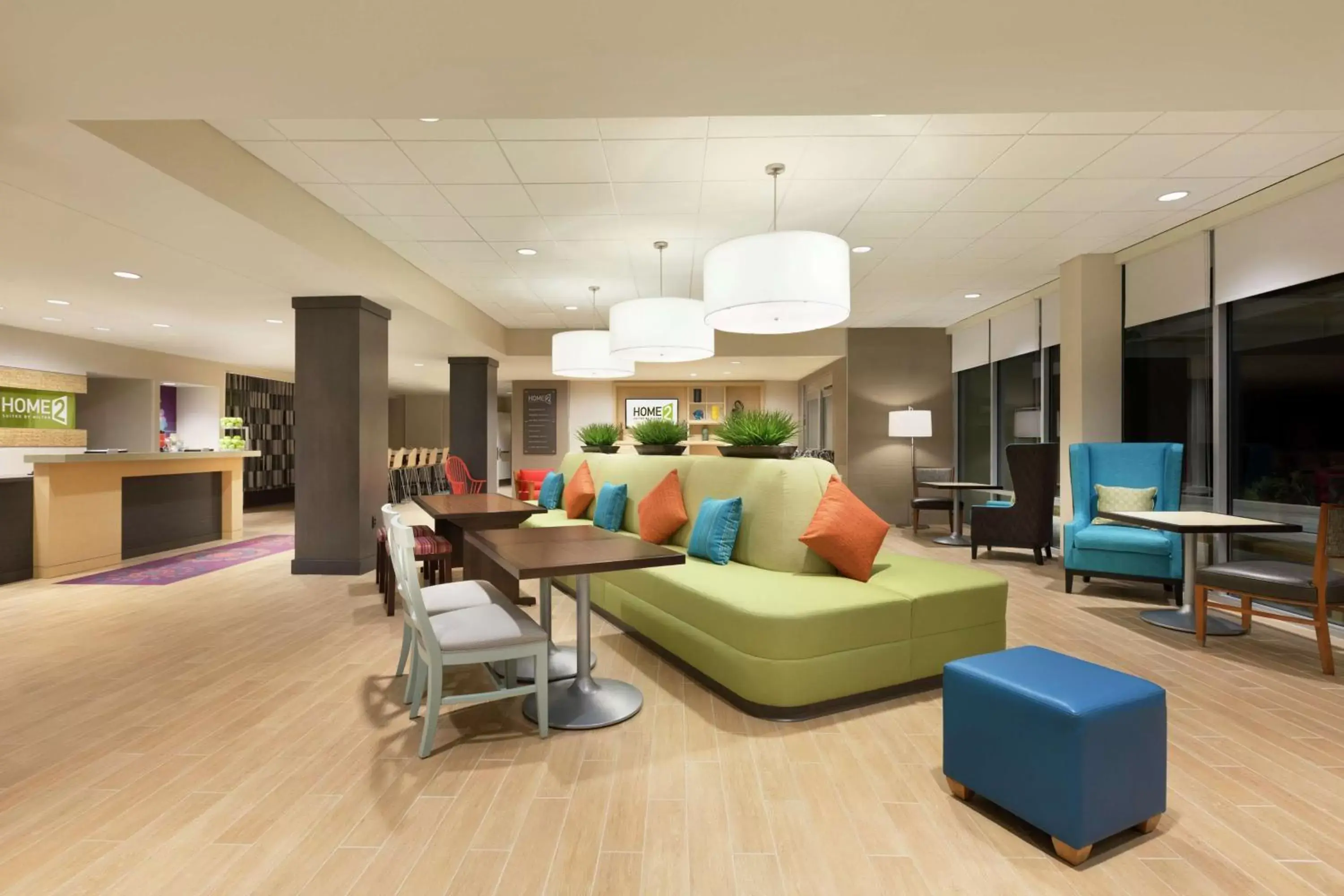 Lobby or reception in Home2 Suites by Hilton Saratoga Malta