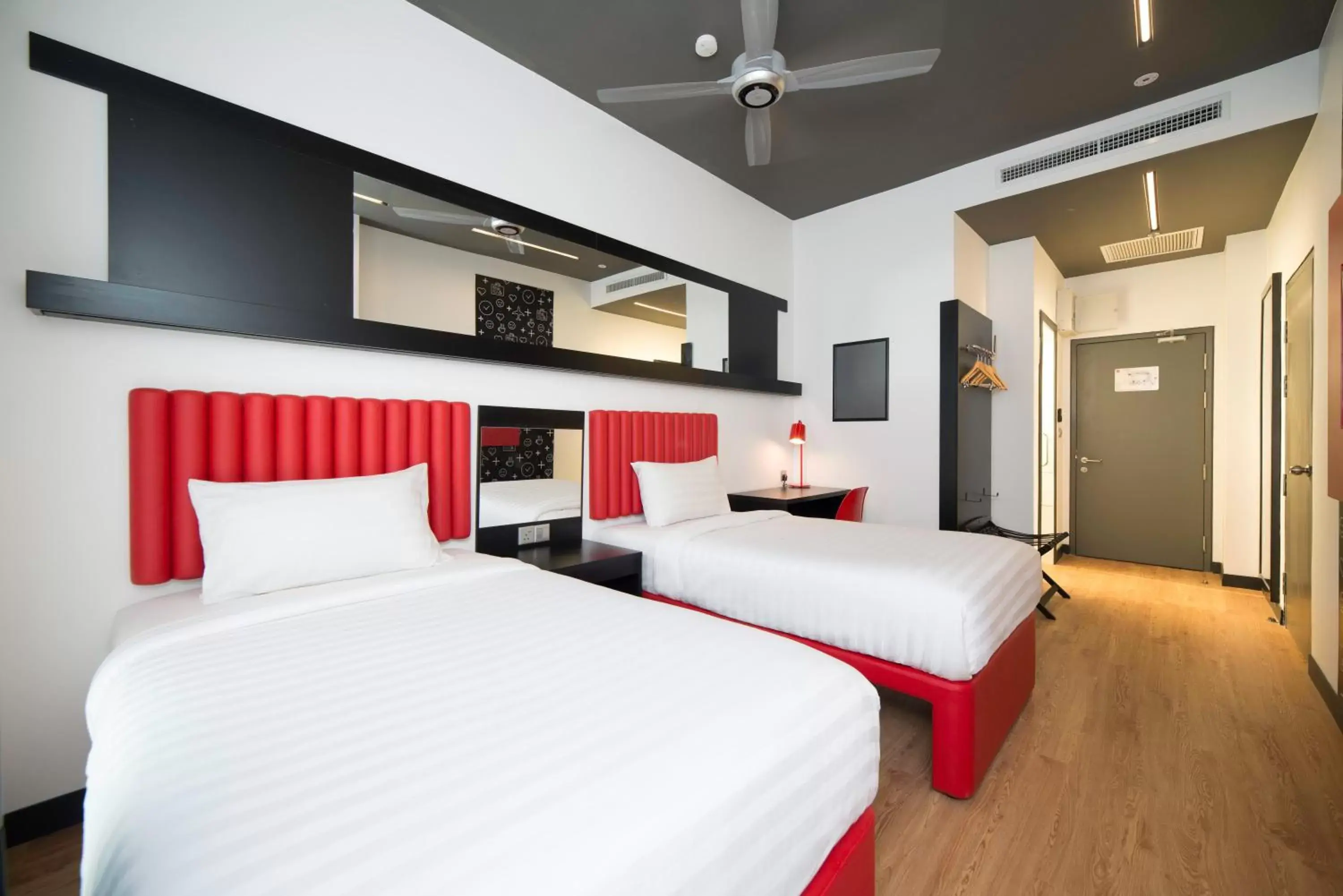 Bed in Tune Hotel KLIA-KLIA2, Airport Transit Hotel