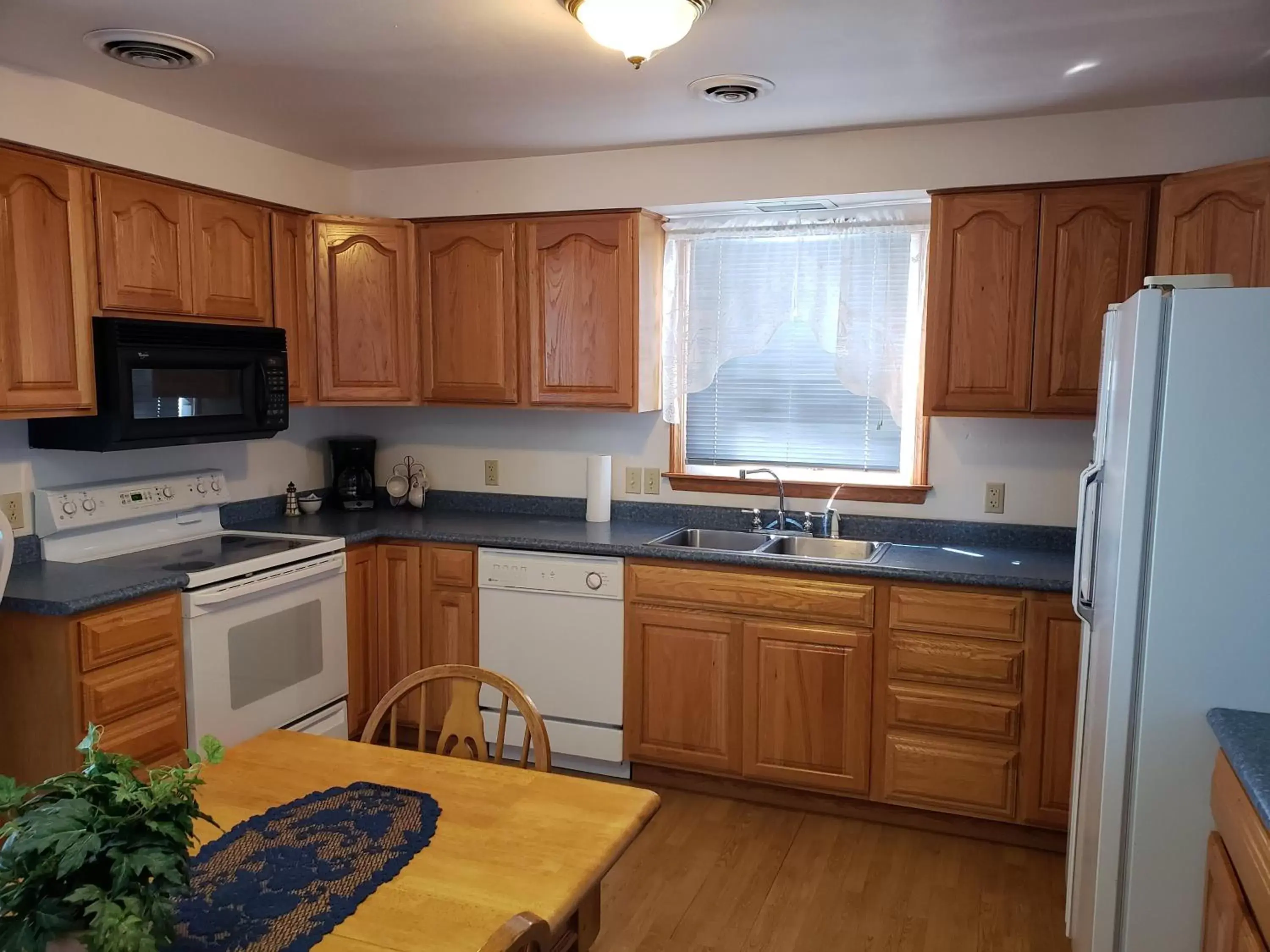 Kitchen/Kitchenette in Algoma Beach Motel