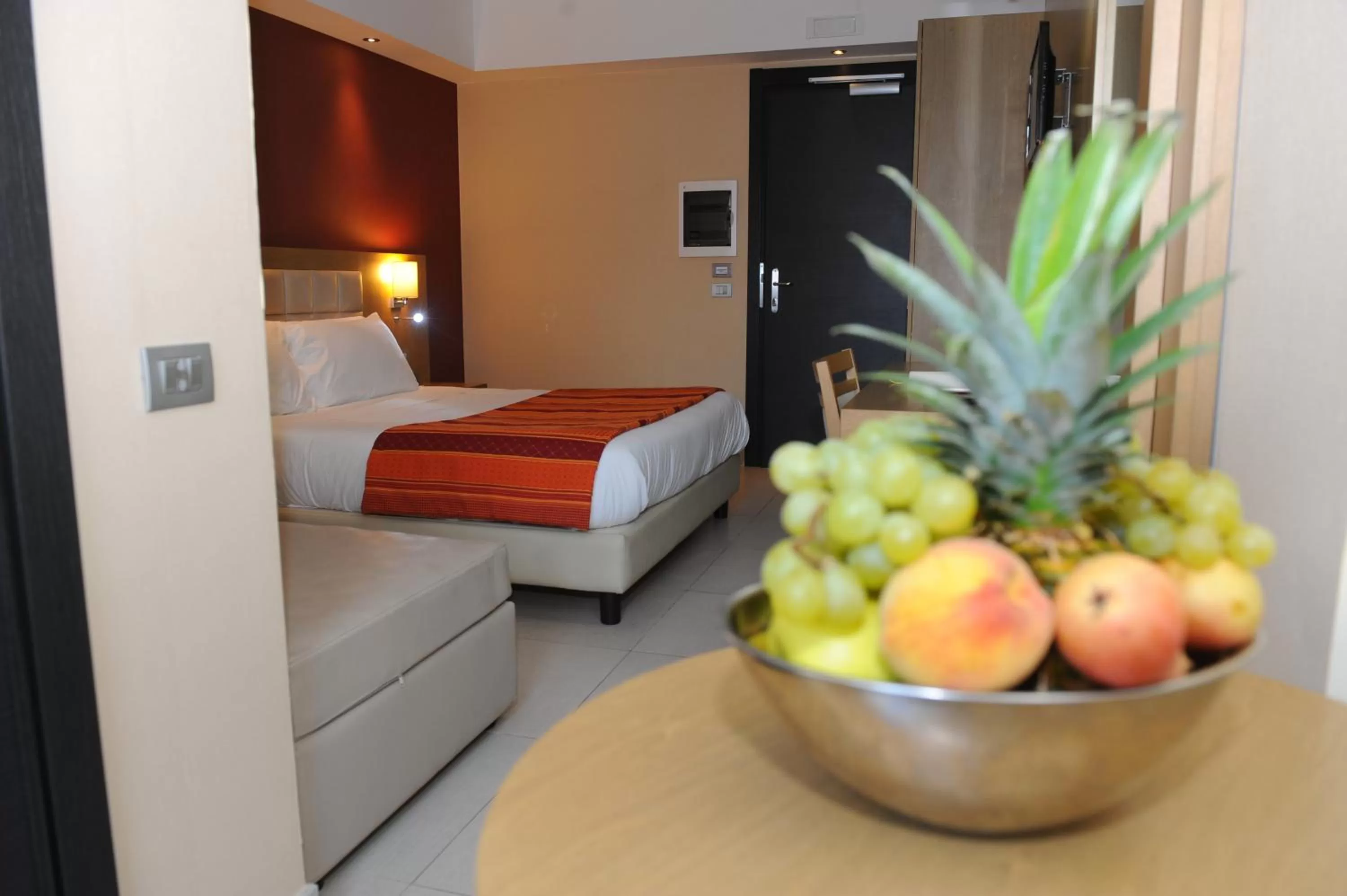 Photo of the whole room, Bed in Hotel Ristorante La Campagnola